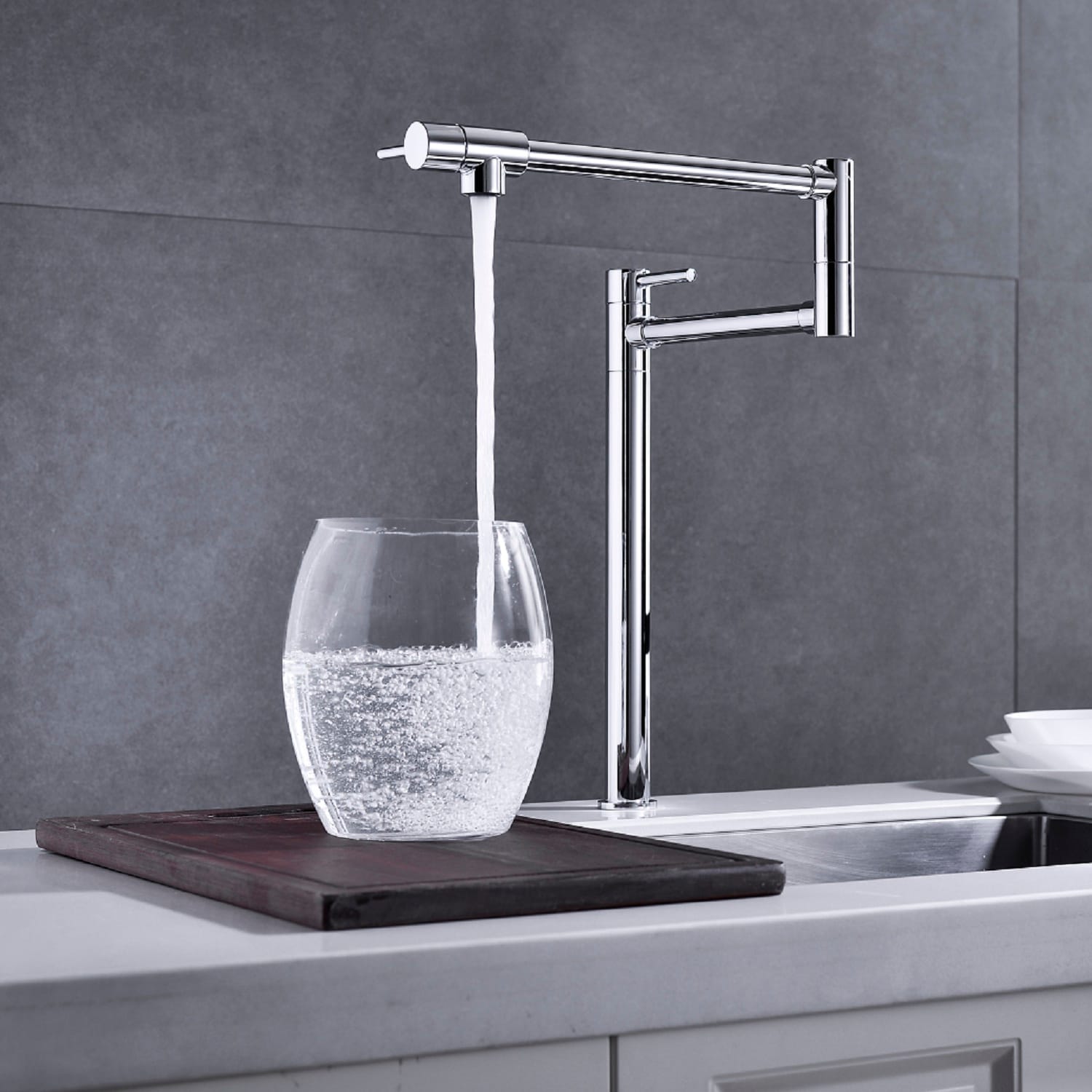 Clihome DG-KF20CH Kitchen-Faucets - View #3