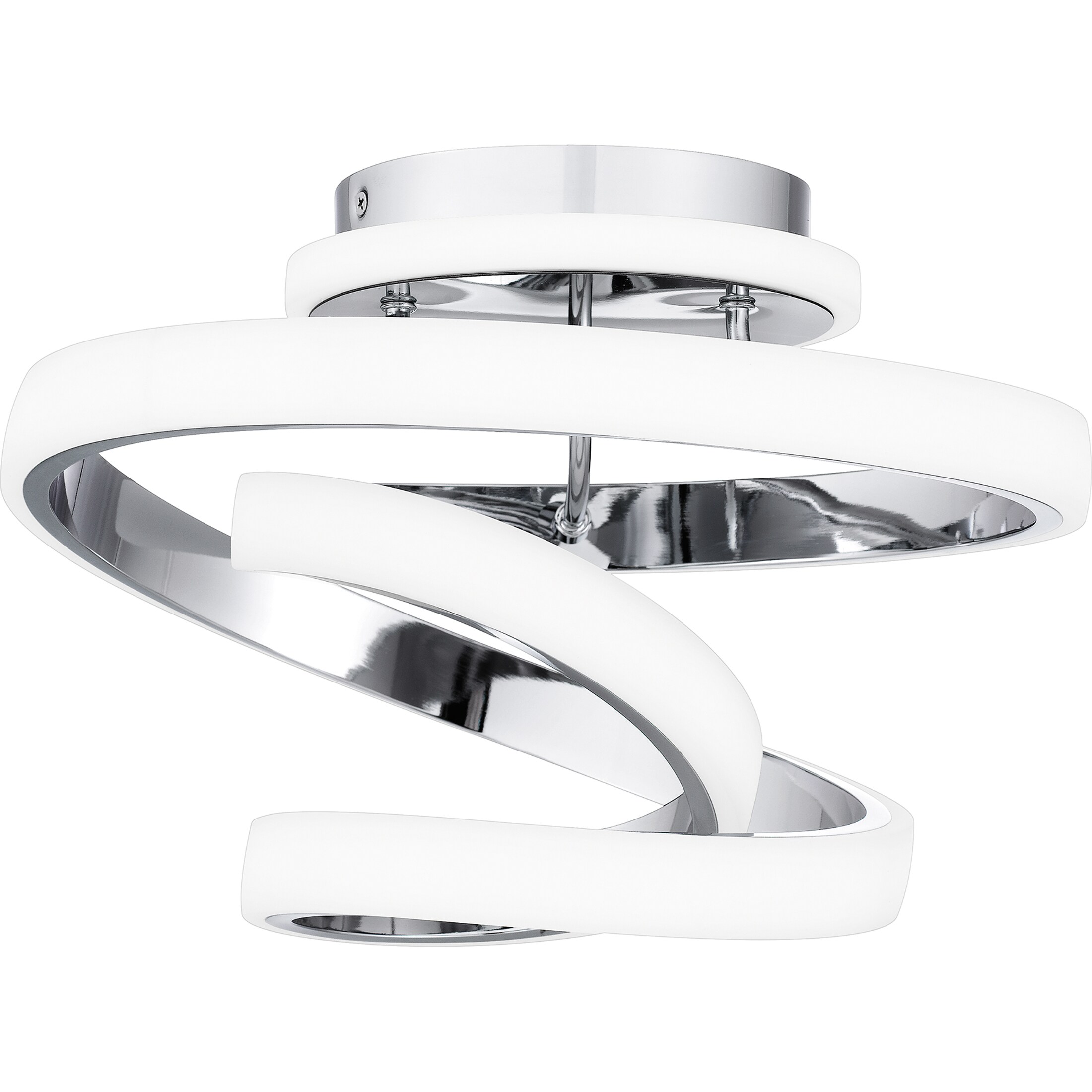 Quoizel PCAVI1713C Aviva 1-Light 12.5-in Polished Chrome LED Semi mount light