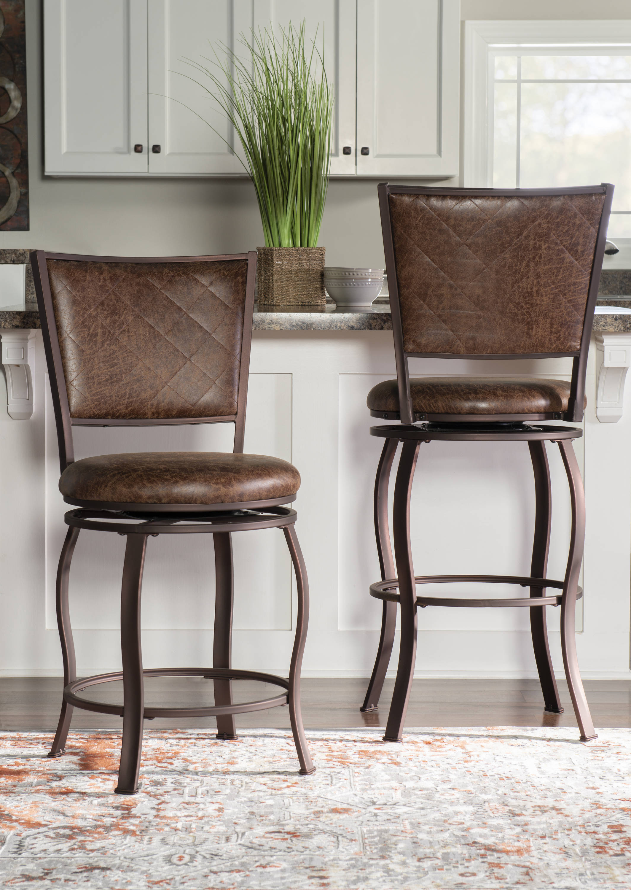 L. Powell Company D1167B18CS stools - View #2