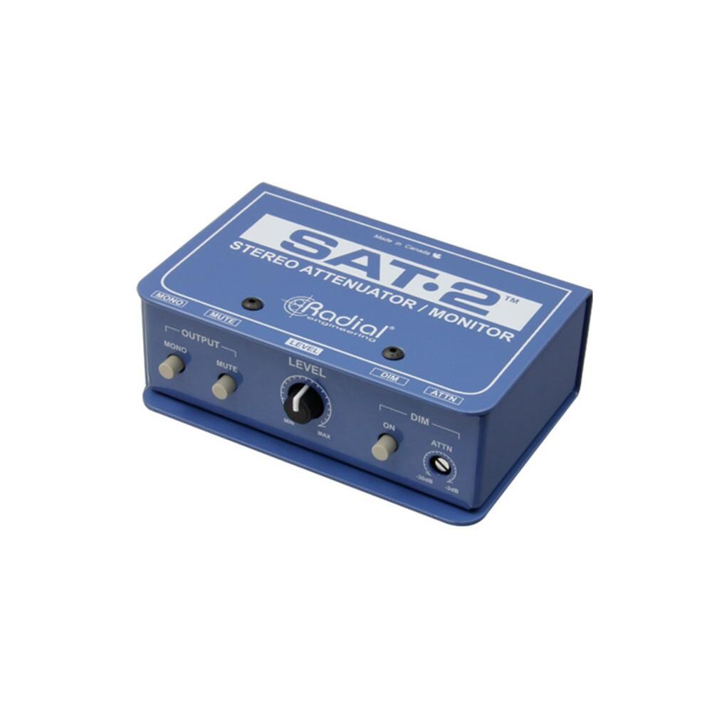  TCNCD300784 Radial Engineering RAD-SAT2 Passive Line Level Stereo Attenuator