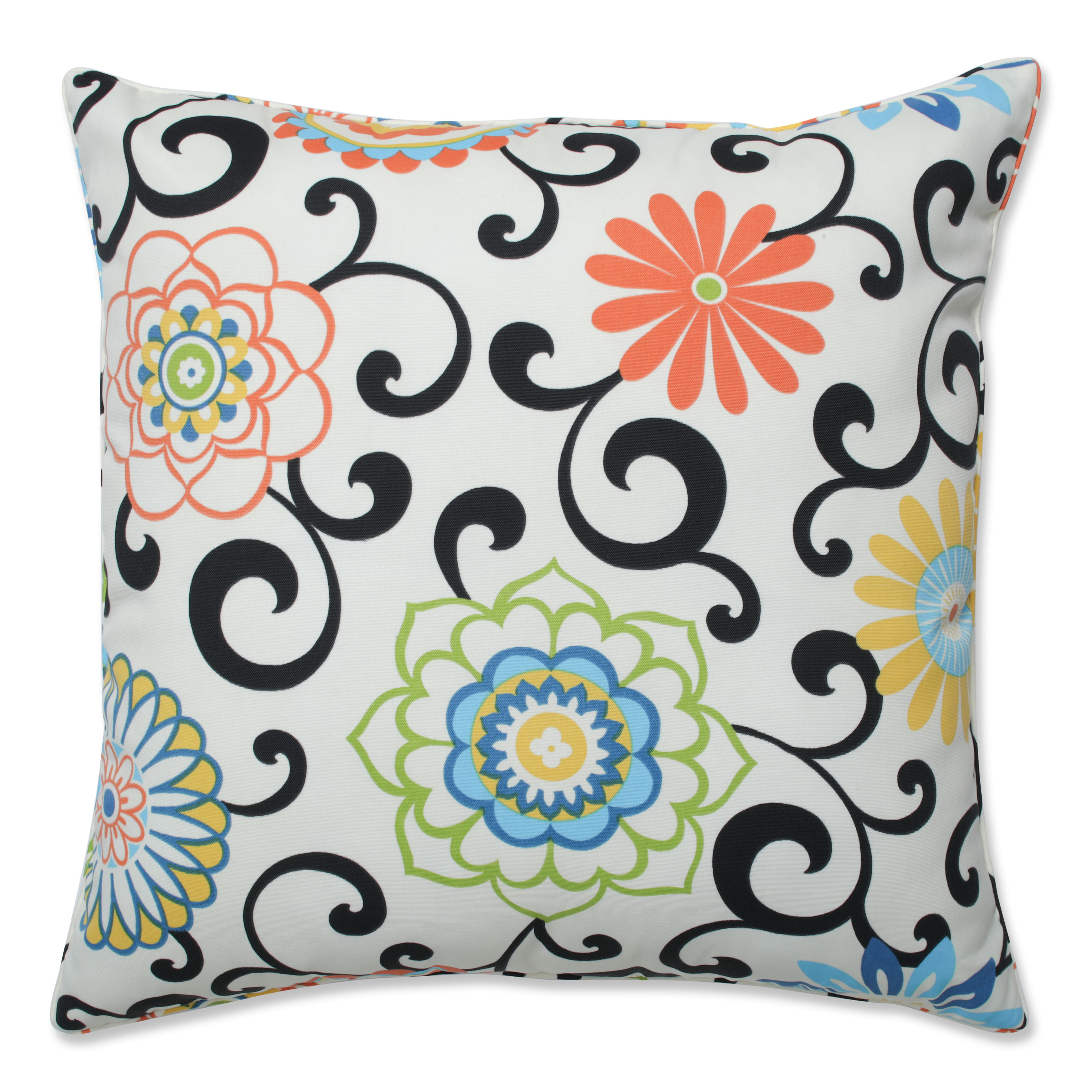 Pillow Perfect Set of 2 Outdoor Crosby Rectangular Throw Pillows