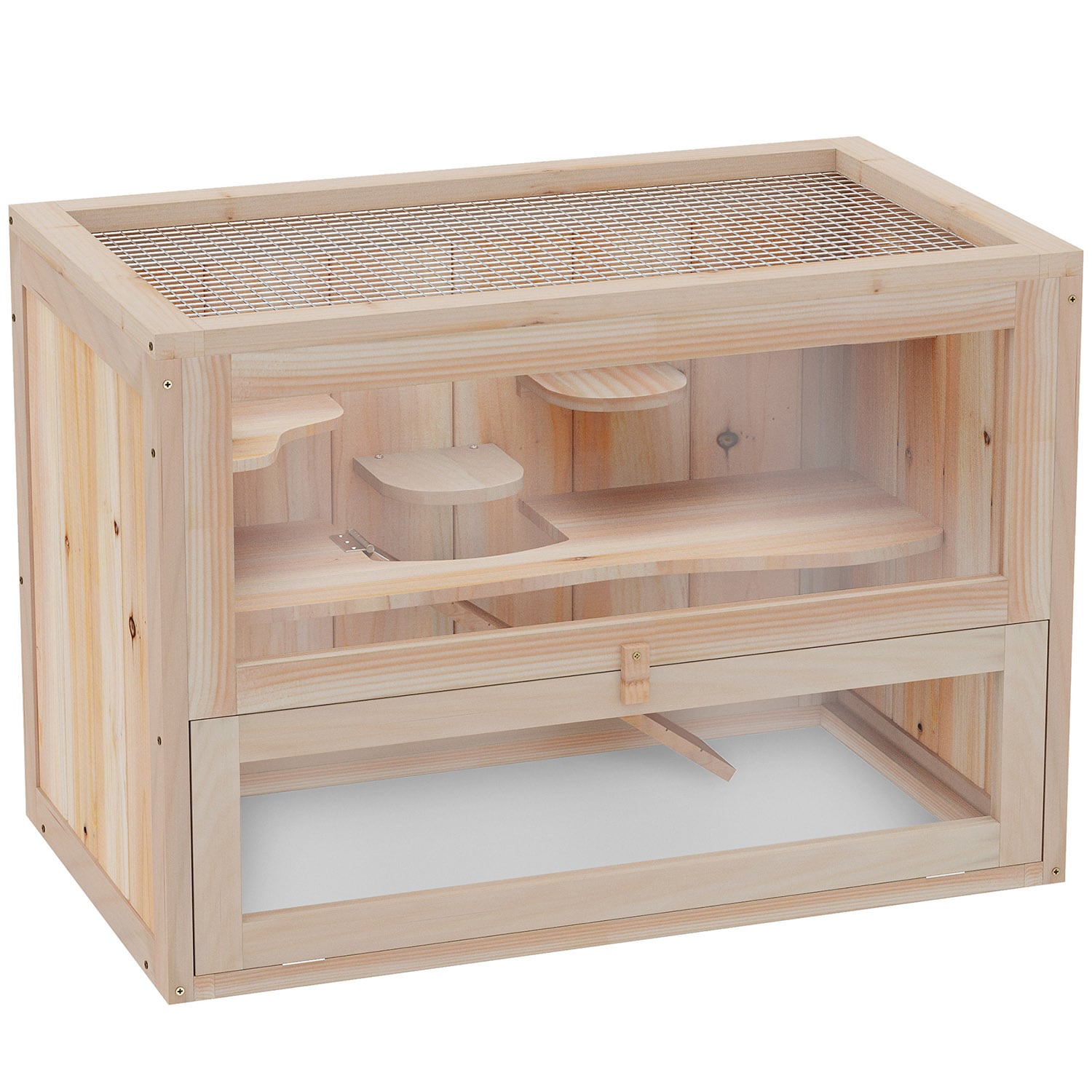 GZMR GZ-W22399 13.75-in x 23.5-in x 16.5-in Composite Hamster Habitat