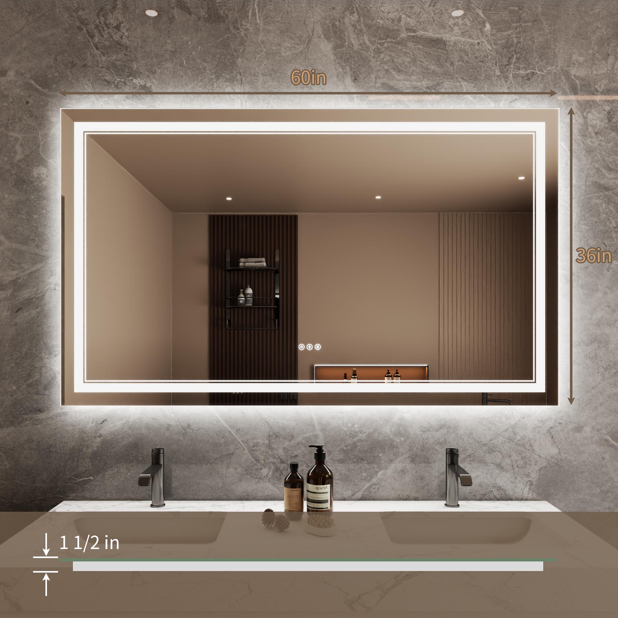 Bayfeve BFXB-14S3660-MIR Framed-Bath-Mirrors - View #6