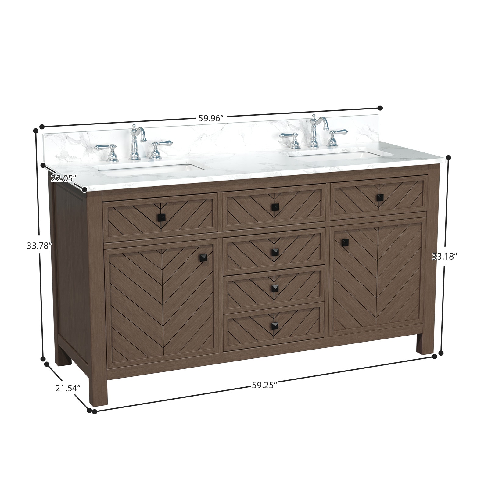 VOUA SAF-MEWEYS-DG Bath-Vanity-Combo - View #11