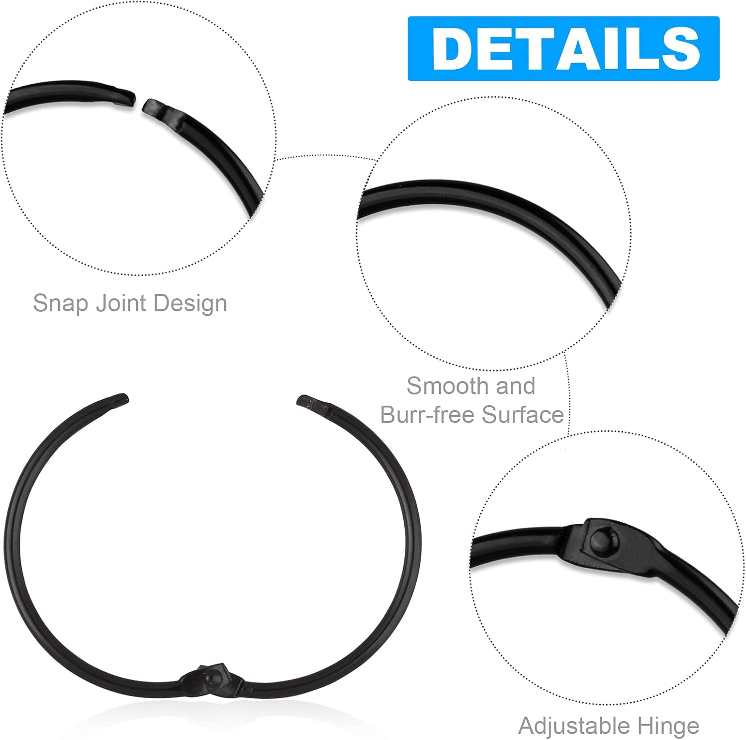 Etokfoks LET0CI22N Shower-Rings-Hooks - View #4
