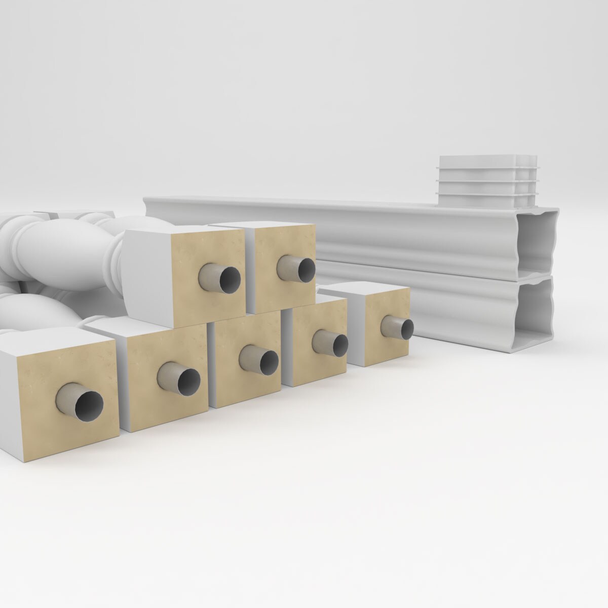 Ekena Millwork BALK42X048EMA railings - View #6