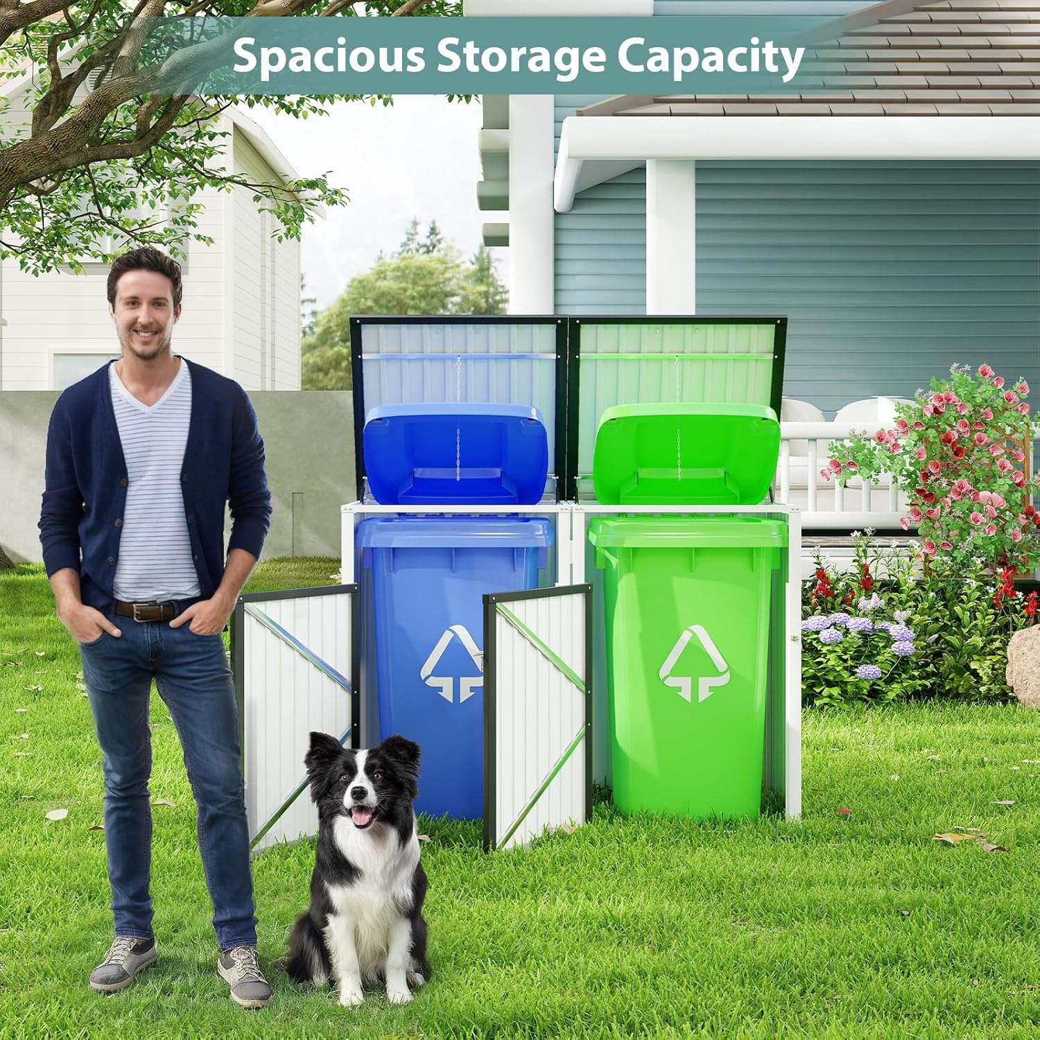 Zevemomo MZEVEG151 Metal-Storage-Buildings-Sheds - View #7