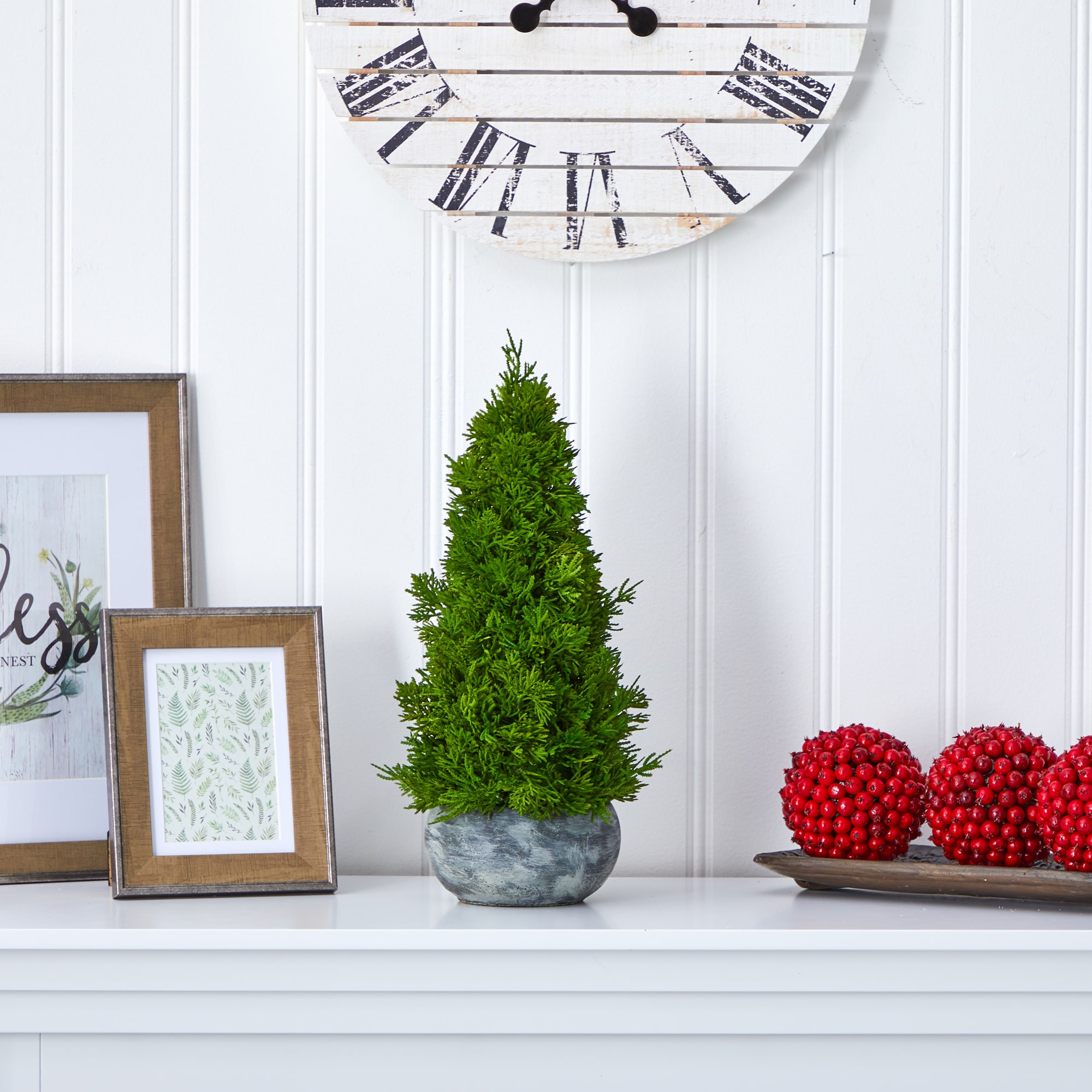 Nearly Natural T1513 Artificial-Christmas-Trees - View #4