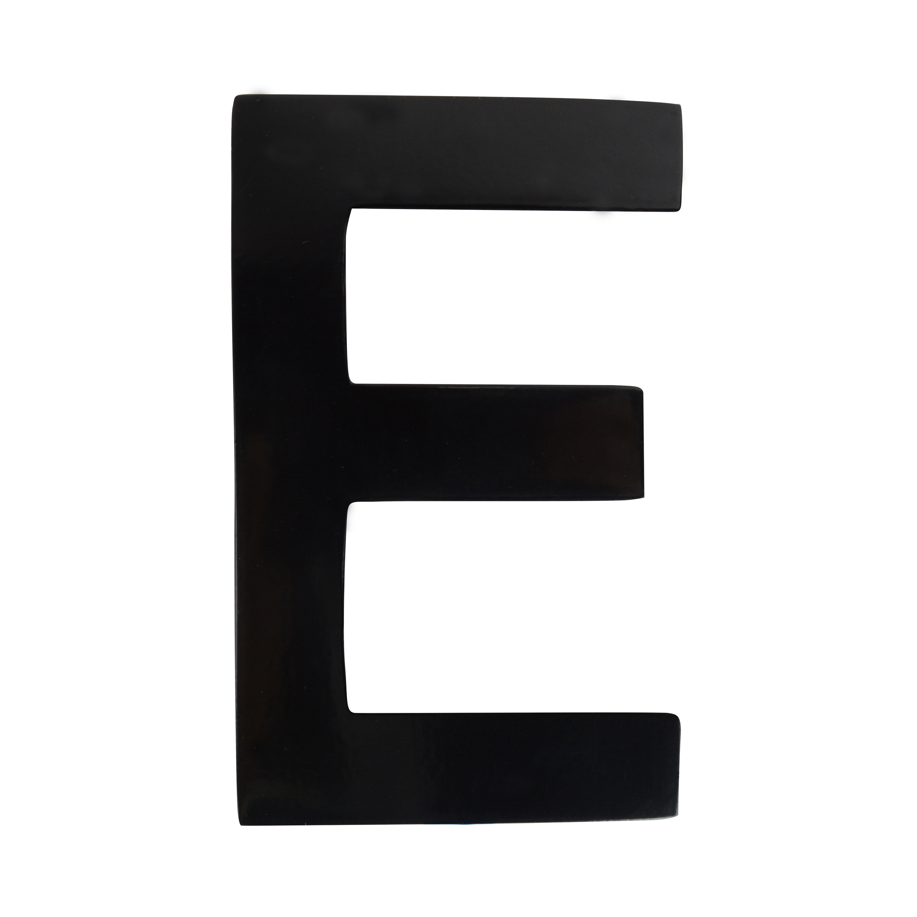 4-in Black Letter E