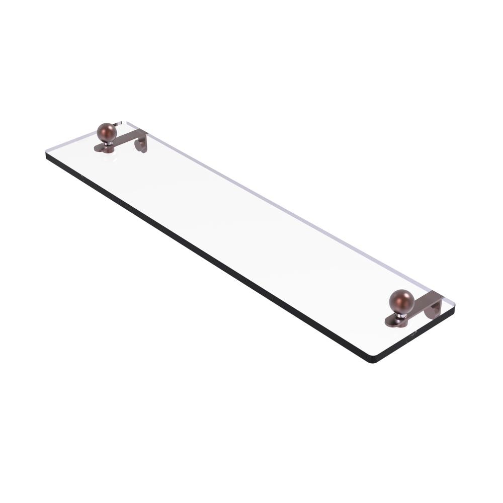 Allied Brass PR-1/16-CA Prestige Regal Antique Copper Wall mount Bathroom Shelf ( 16-in x 3-in x 5-in )