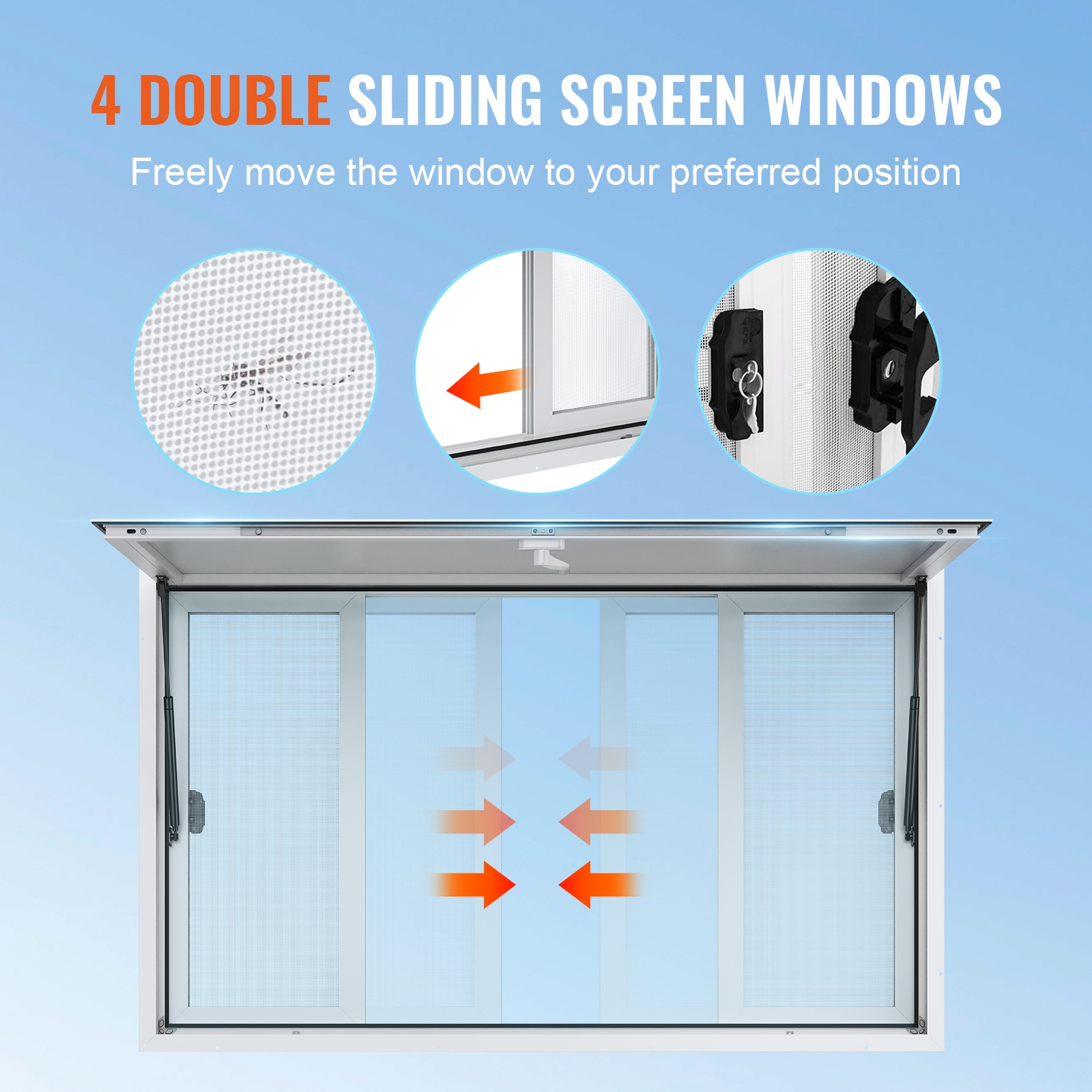 VEVOR SCFWCK36X60IFT44HV0 Awning-Windows - View #5