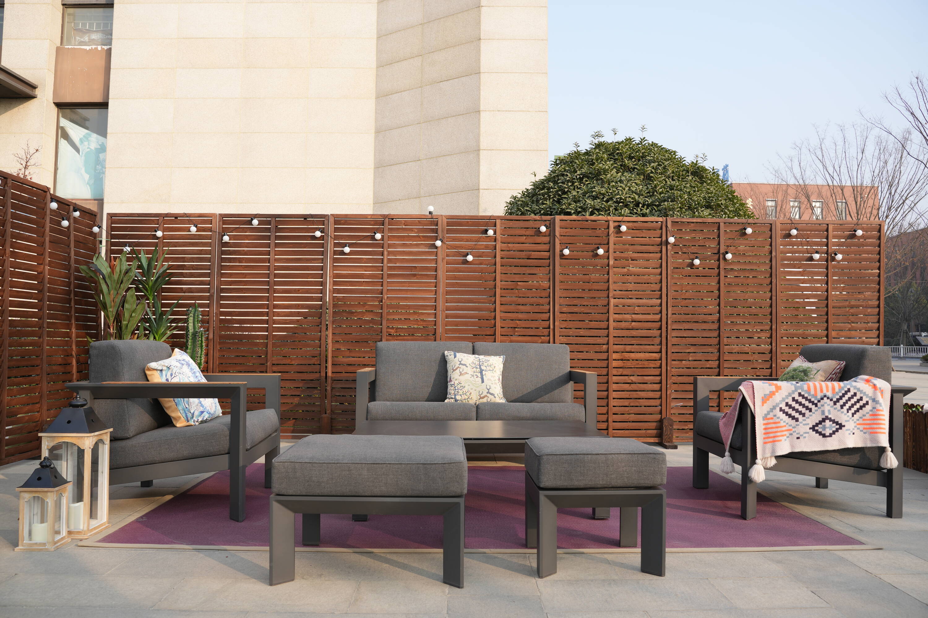 Direct Wicker DWS-2326LS2SCTA&27F Patio-Conversation-Sets - View #4