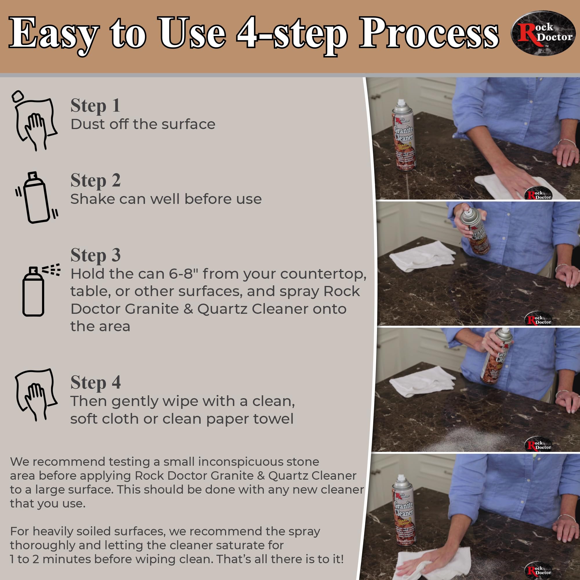 Rock Doctor 3510406 Countertop-Cleaners - Thumbnail View #3