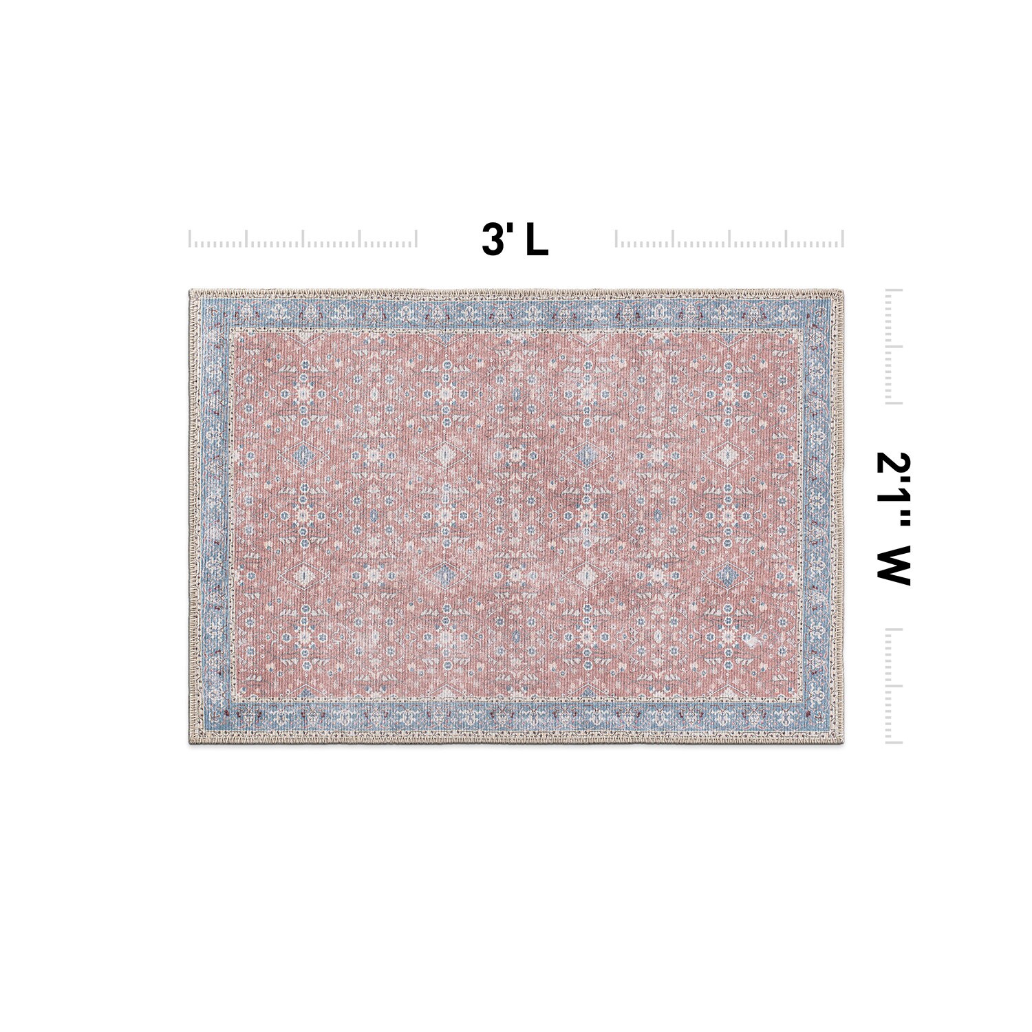 World Rug Gallery 5064RUST2X3 rugs - View #3