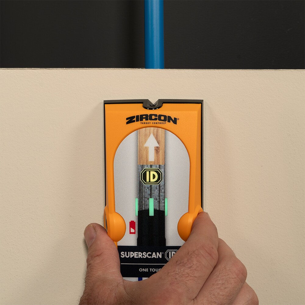 Zircon SuperScan 1.5-in Scan Depth Metal and Wood Stud Finder in the ...