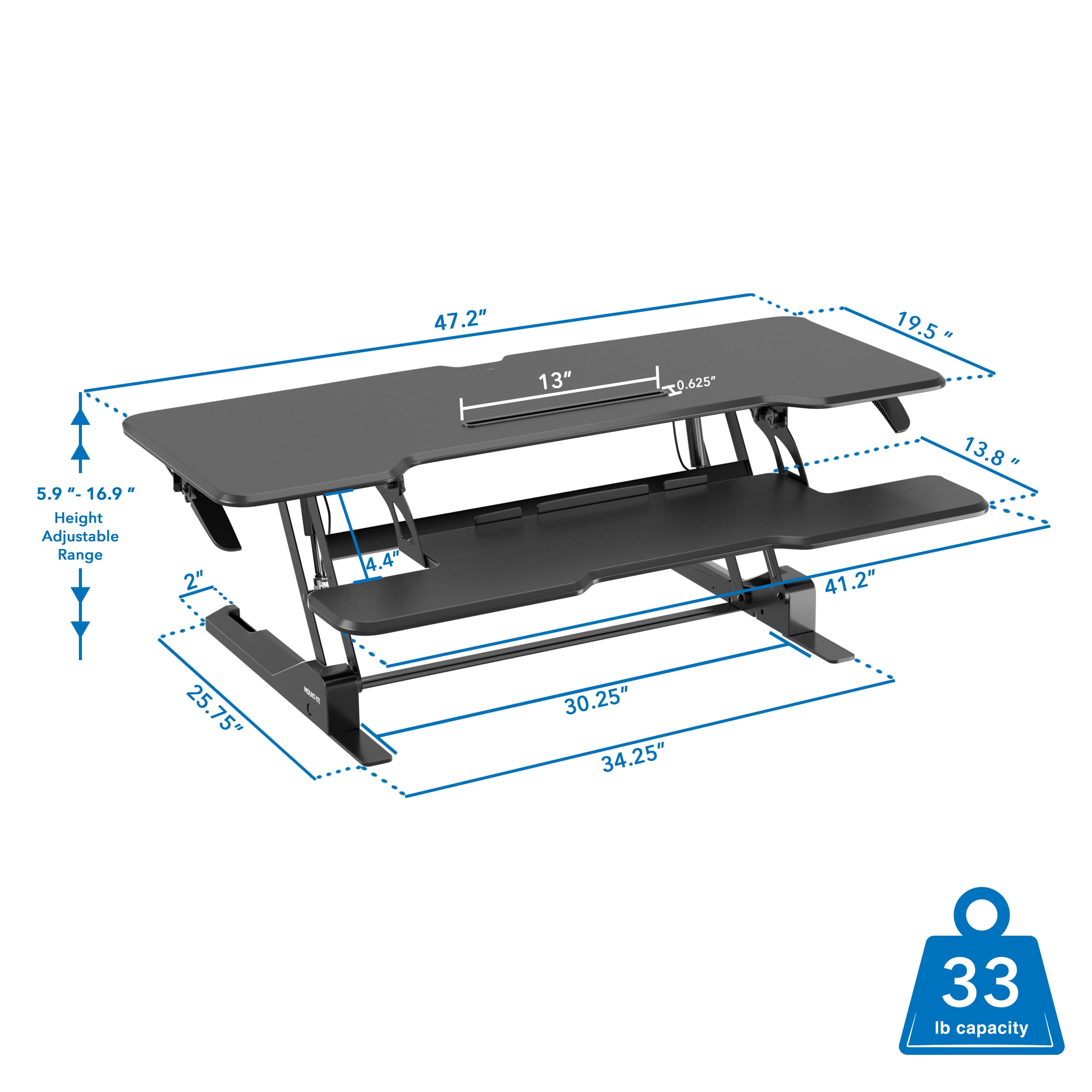 Mount-It! MI-15009L Office-Accessories - View #10