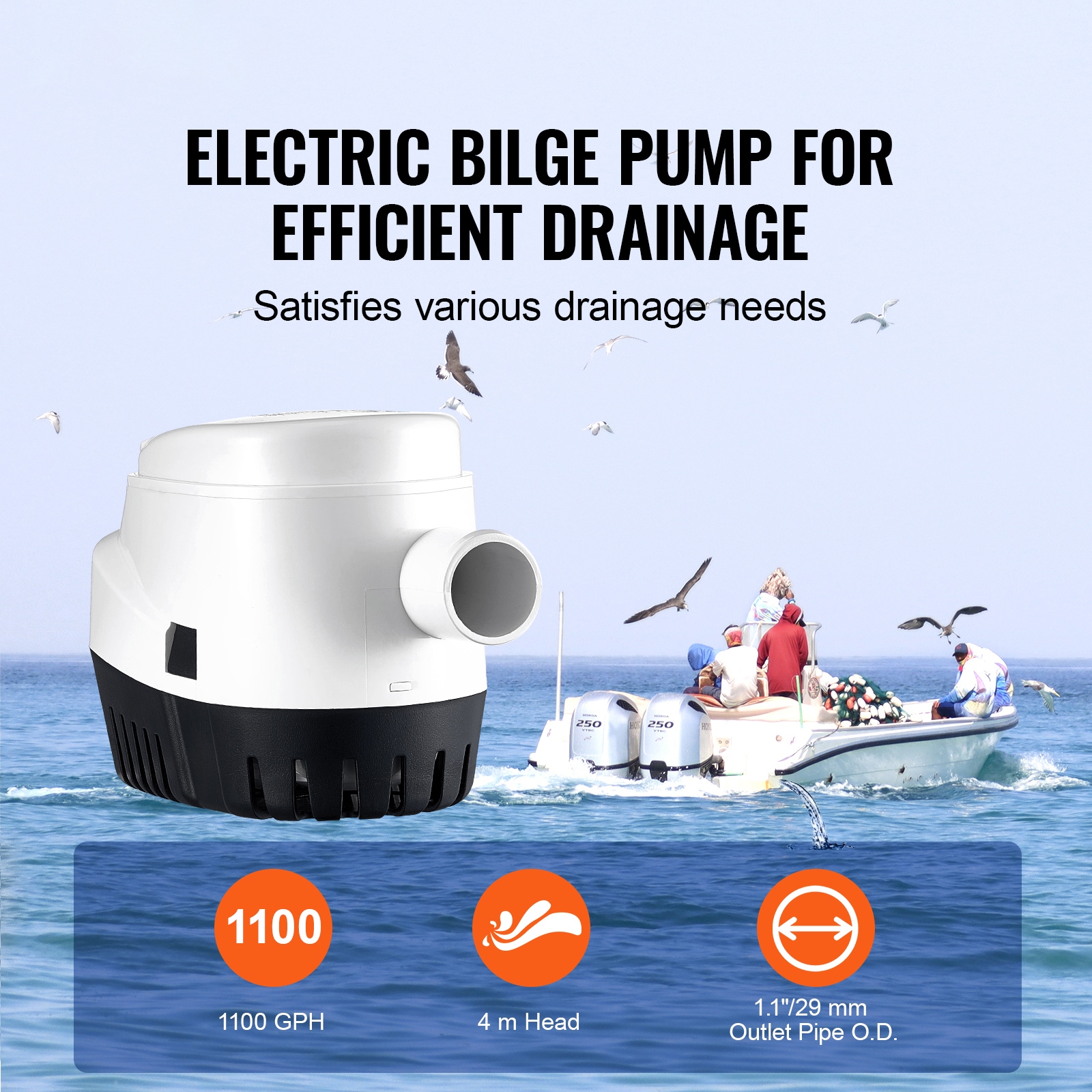 VEVOR CDB750GPH0001RKX6V9 pumps - View #5