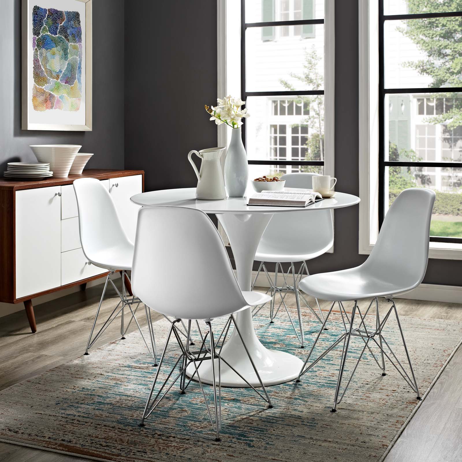 Modway EEI-179-WHI Dining-Chairs - View #5