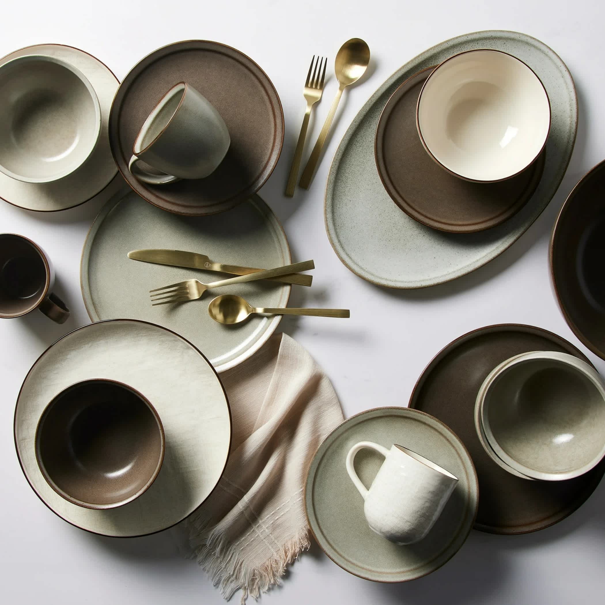 Vintage 5337847433BROWN dinnerware - View #7