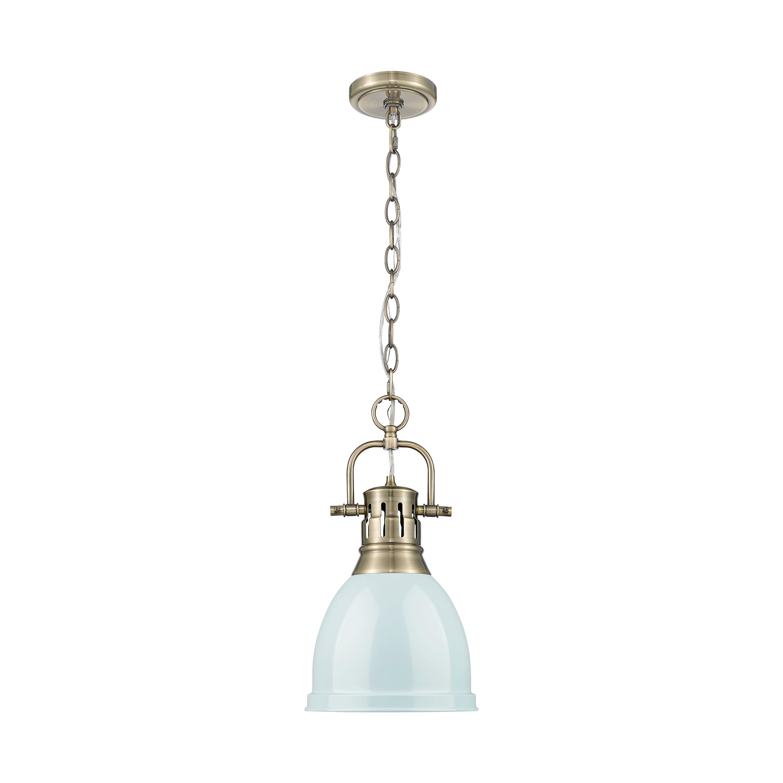 Golden Lighting 3602-S AB-SF Pendant-Lights - View #2