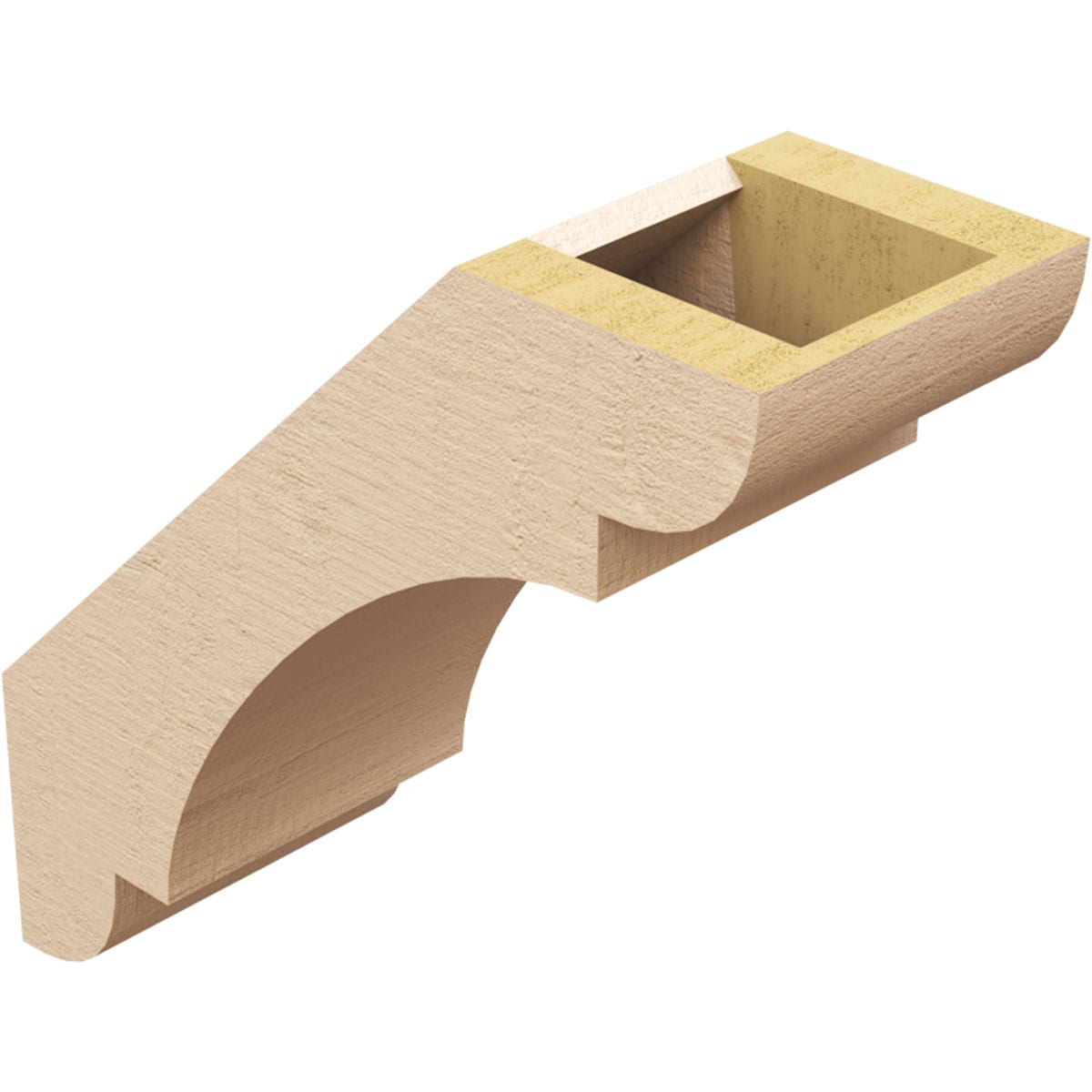 Ekena Millwork BRCUR05X12X12OLYRCPR braces - View #6