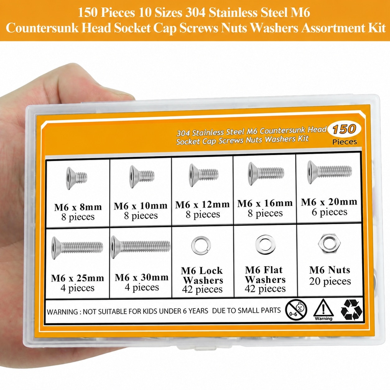 SenQWFa LDC0825C394 Metric-Machine-Screws - View #5