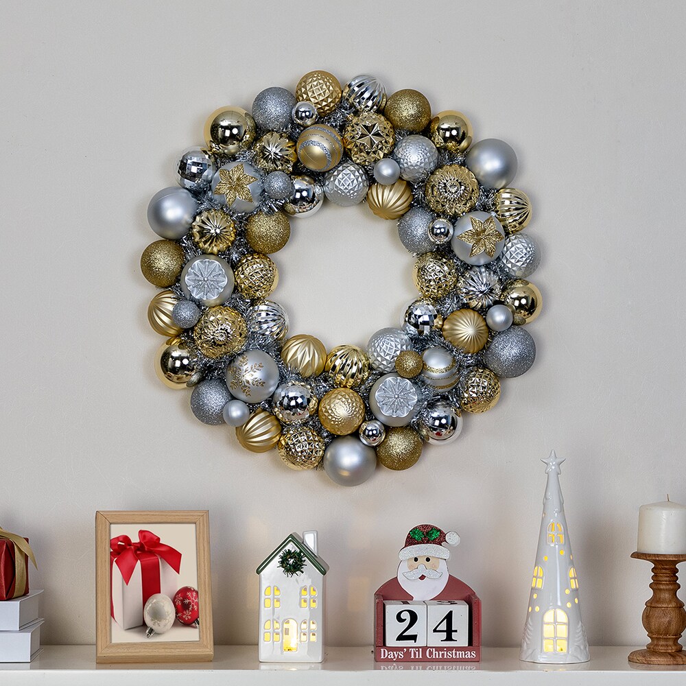 Holiday Living 88B7042A Artificial-Christmas-Wreaths - View #7
