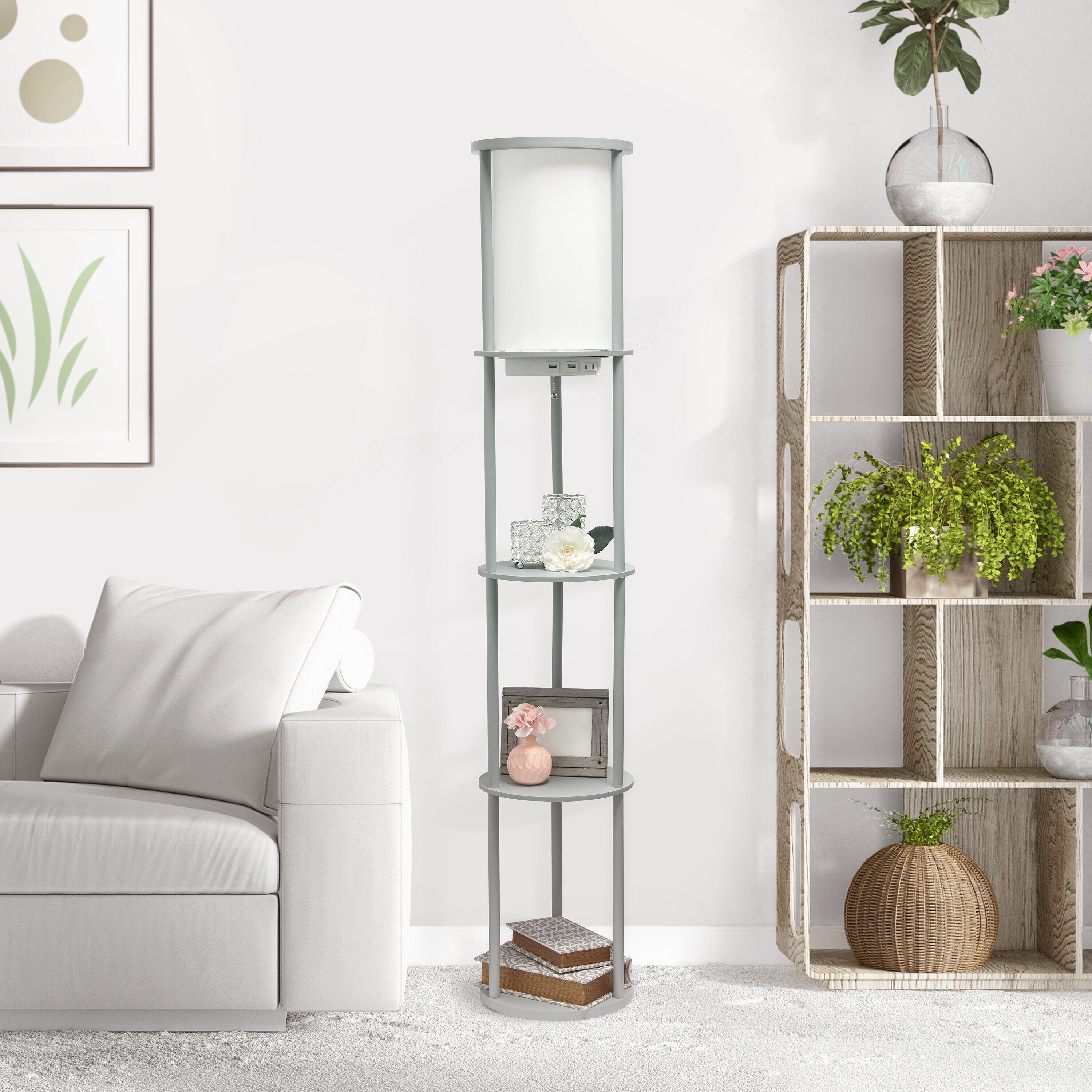 Simple Designs LF2010-GRY floorlamps - View #7