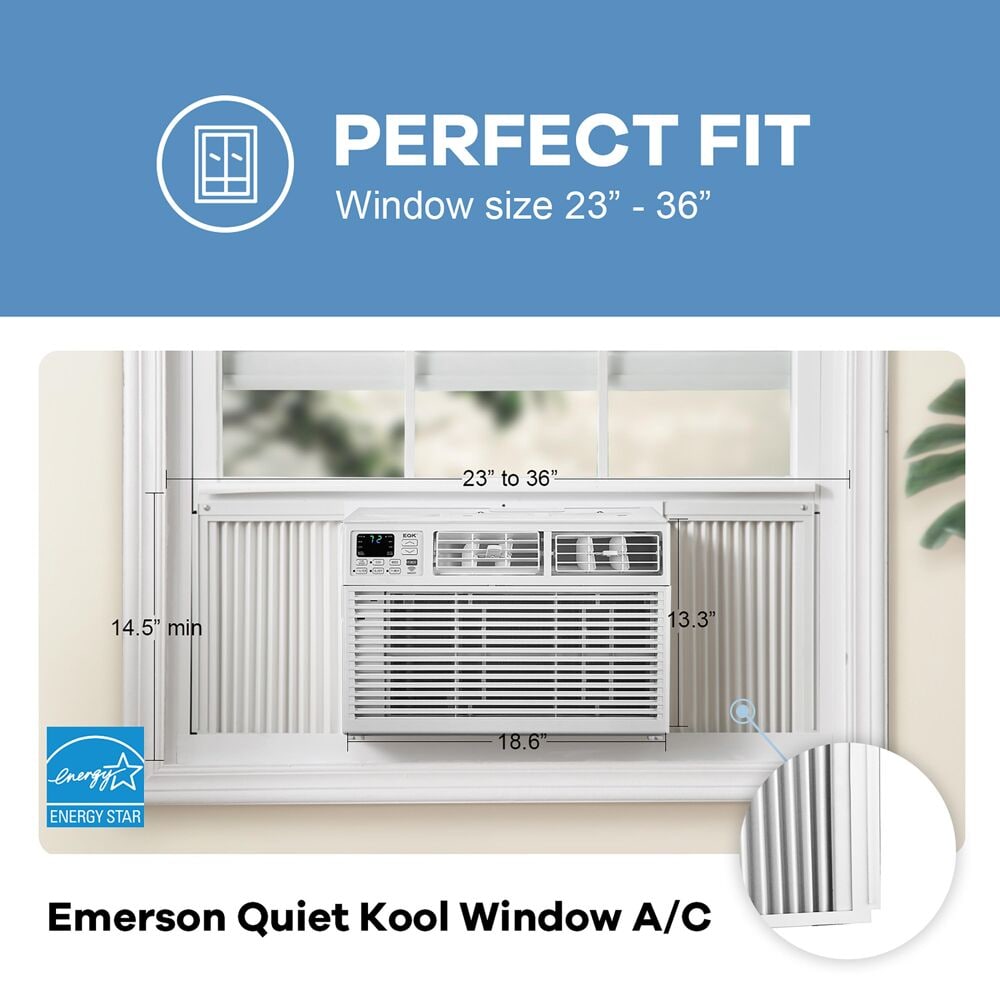 emerson quiet kool 8000 btu window air conditioner