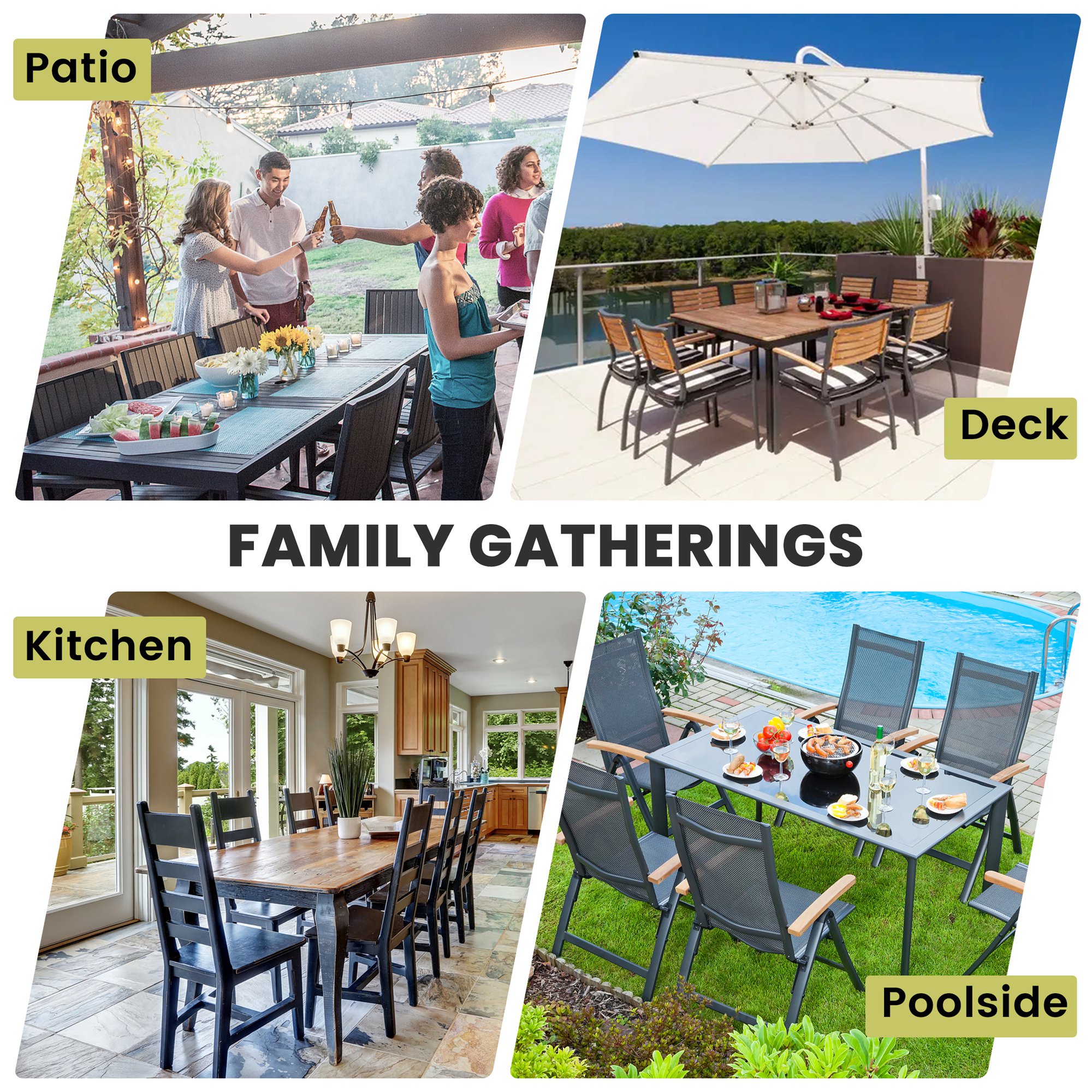 Crestlive Products CL-TB027GRY Patio-Tables - View #6