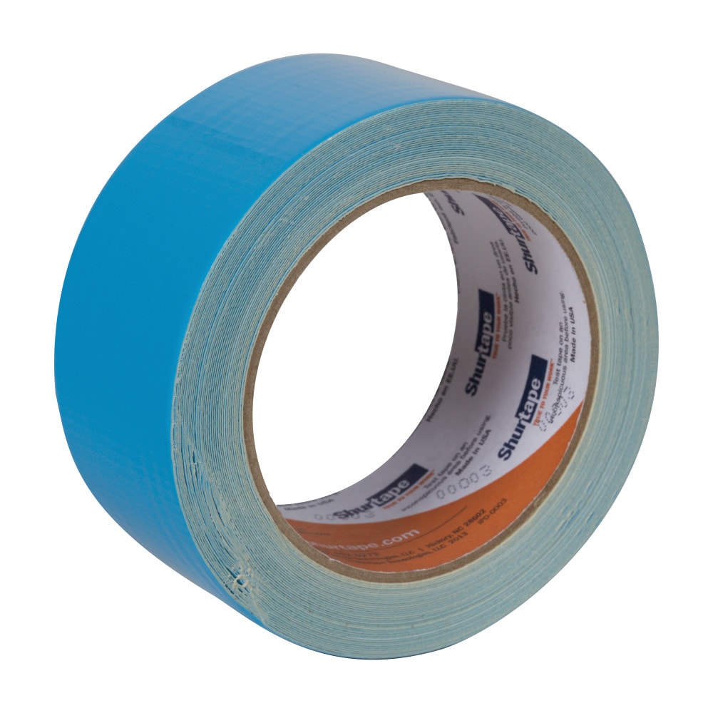 Shurtape Blue Duct Tape 1.88-in x 12 Yard(s) in the Duct Tape department at