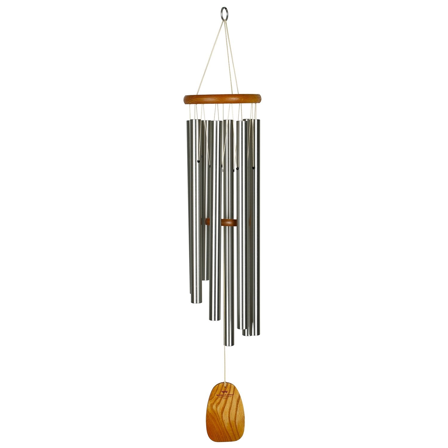 Woodstock Chimes GTS 39-Inches Silver Metal Wind Chime