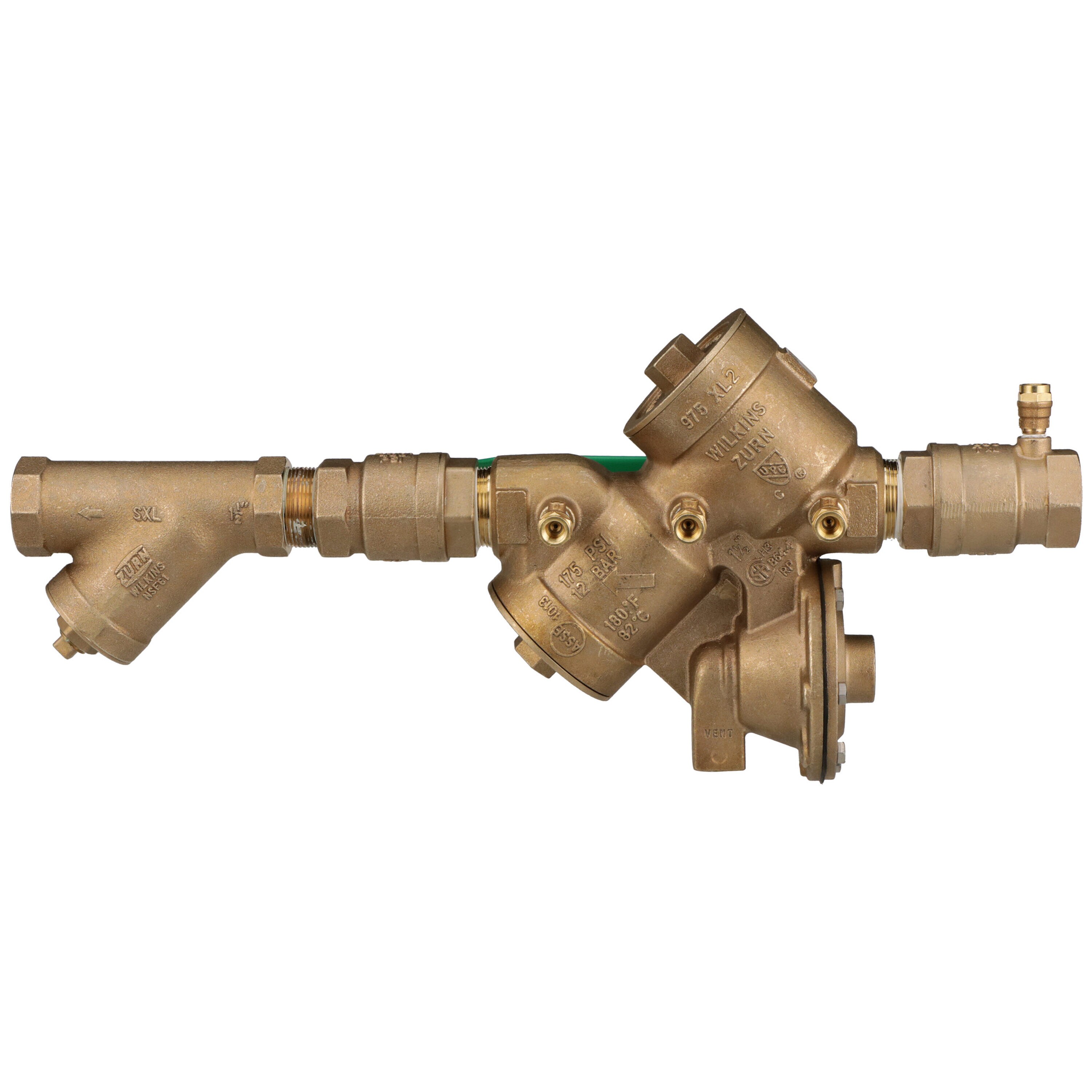 Zurn Wilkins 112-975XL2S 1-1/2-in Bronze FNPT Reduced Pressure Backflow Preventer