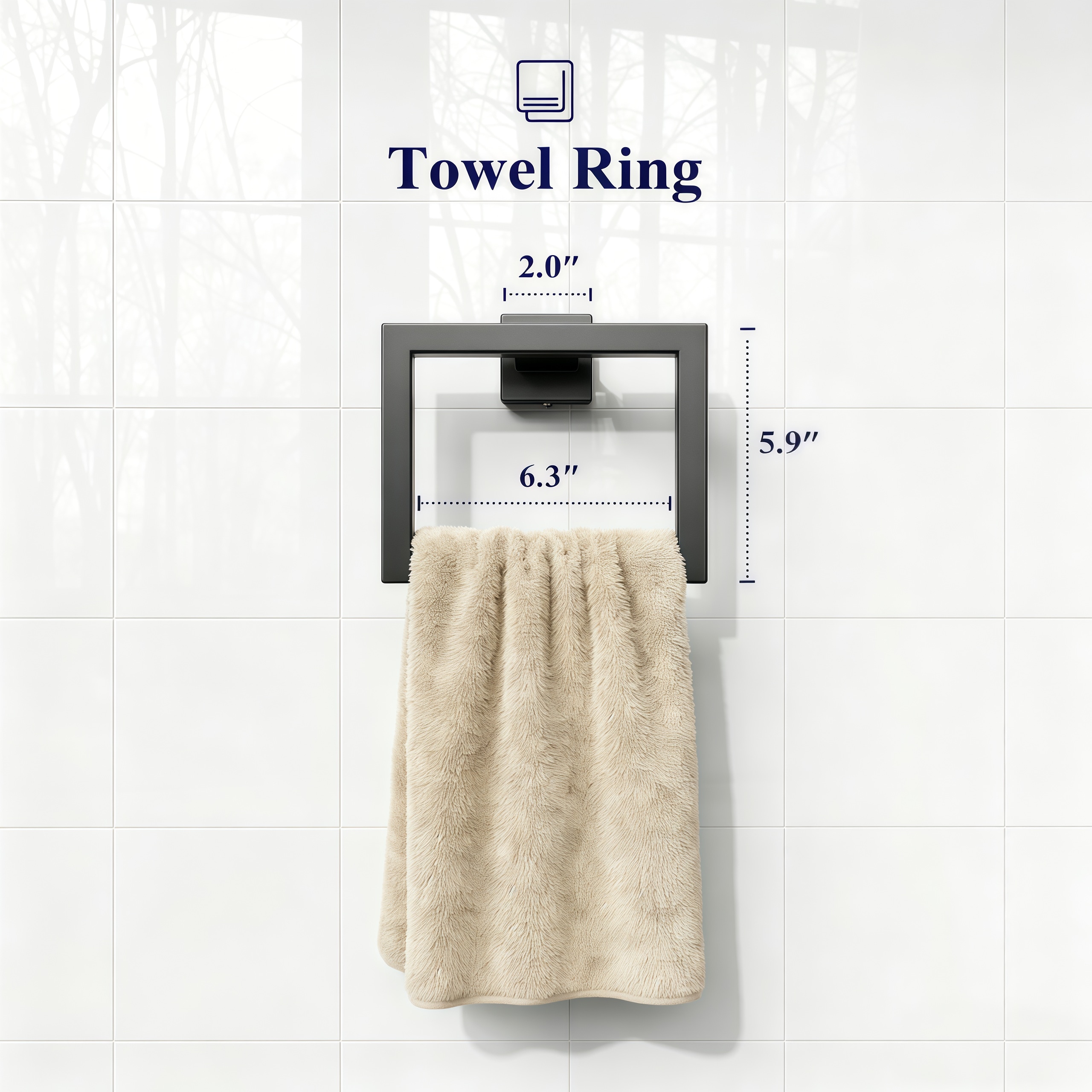 Numhew NHSEAN7522 Towel-Trees - View #5
