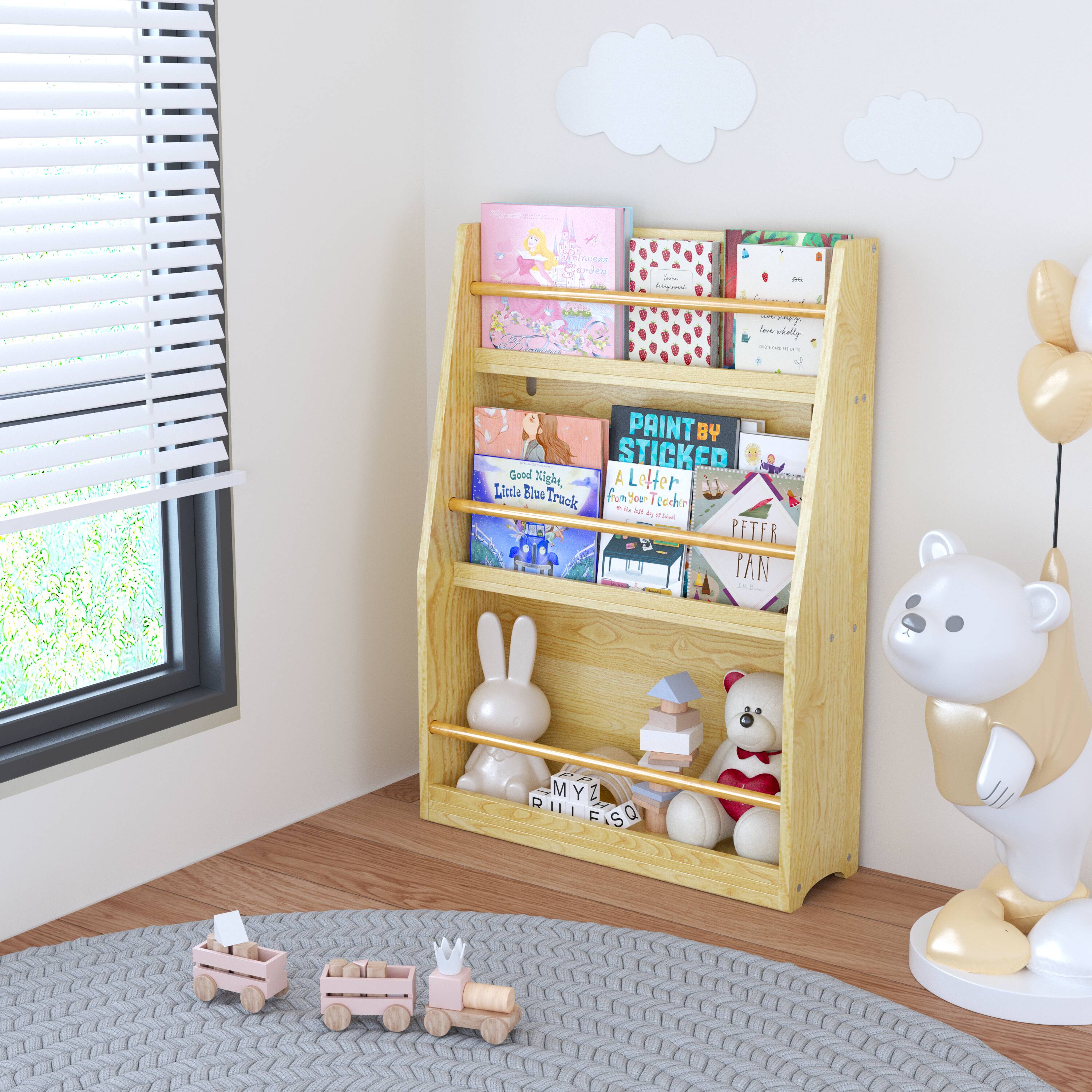 Vynxaria LEXY0204-DJSJ-BK026 Kids-Bookcases - View #3