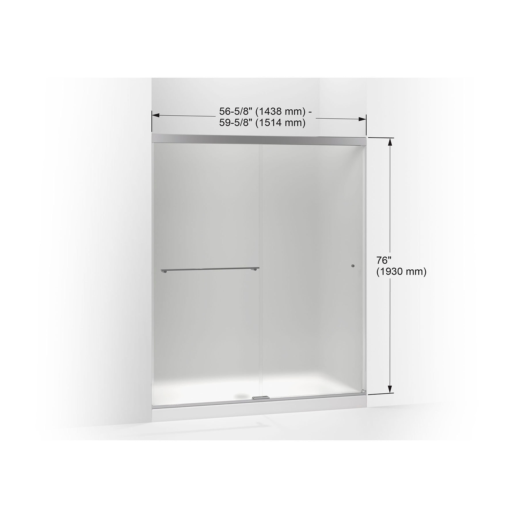 KOHLER K-707206-D3-BNK Shower-Doors - View #2