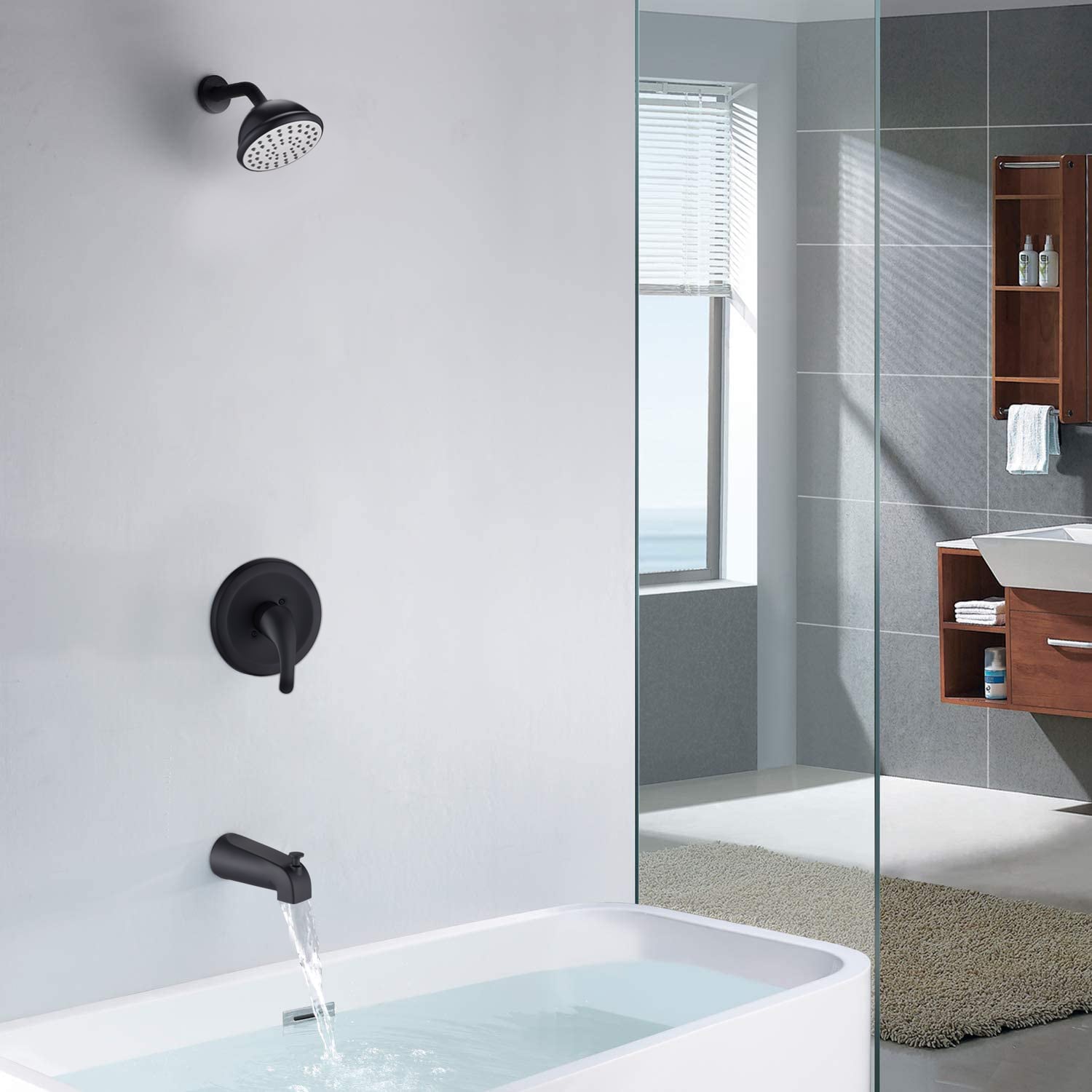 Mondawe MD-KL90172 Showerhead-Bar-Panels - View #2