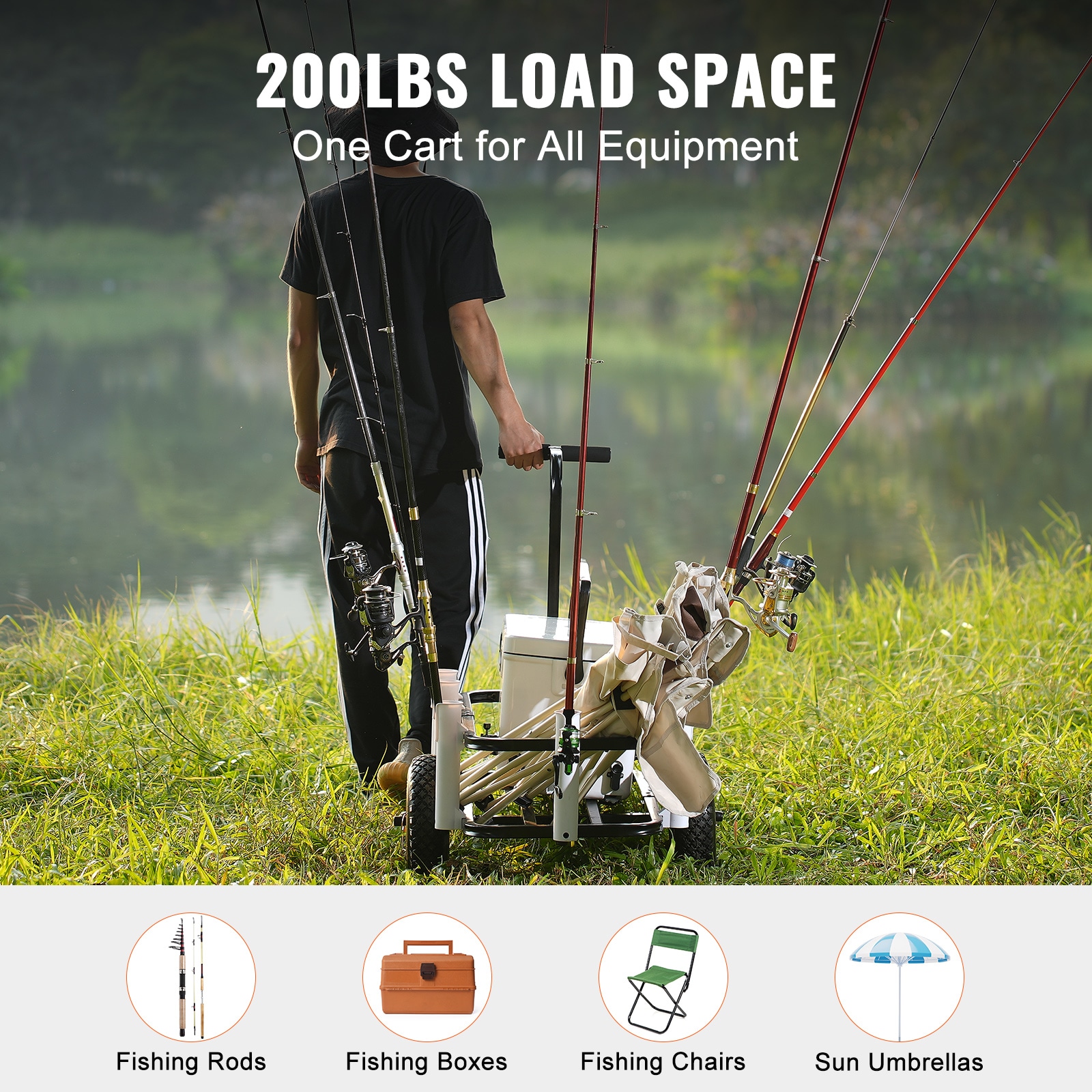 VEVOR SCLLKYJC11YC04295V0 Outdoor-Carts - View #4