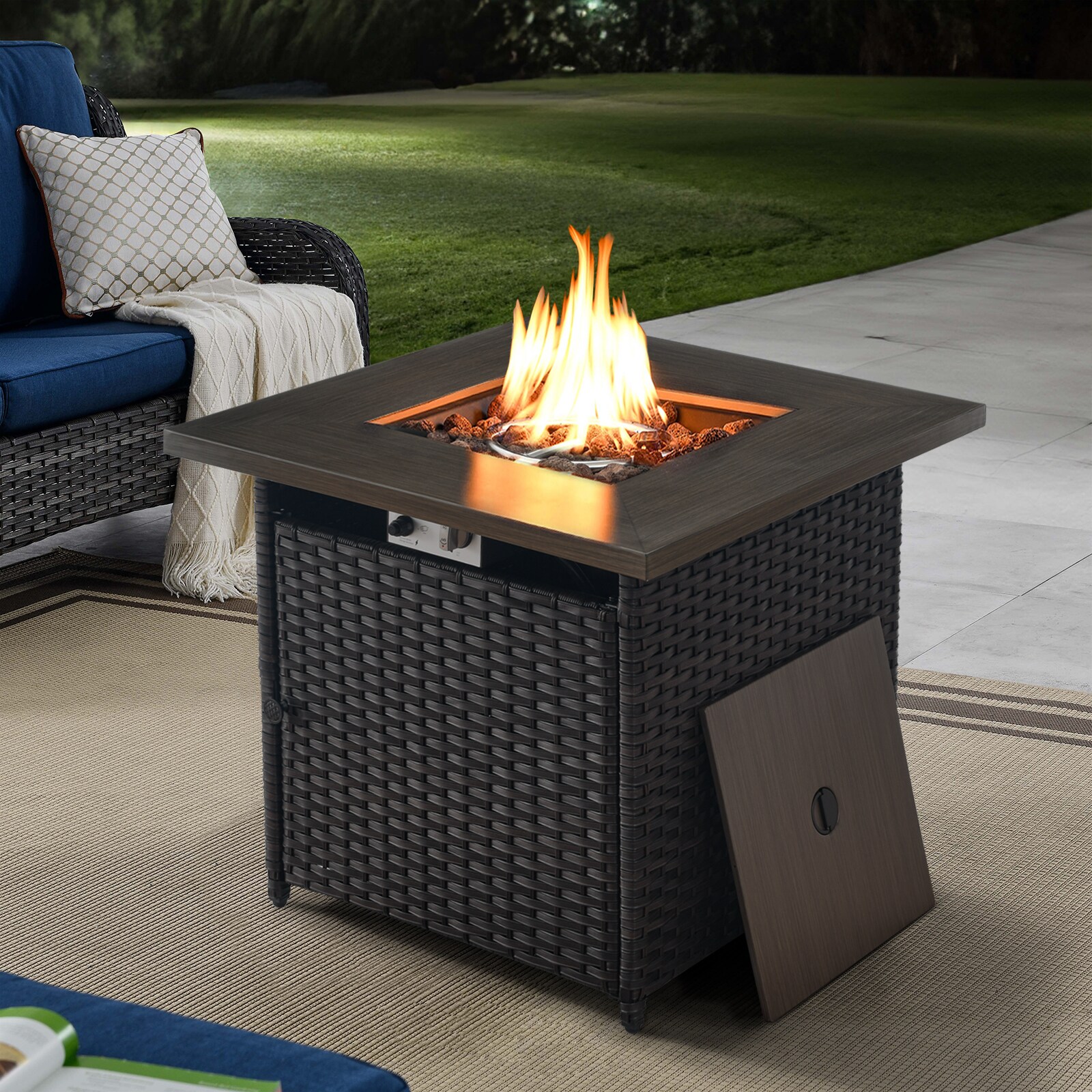 Rilyson FS098BW Outdoor-Gas-Firepits - View #8