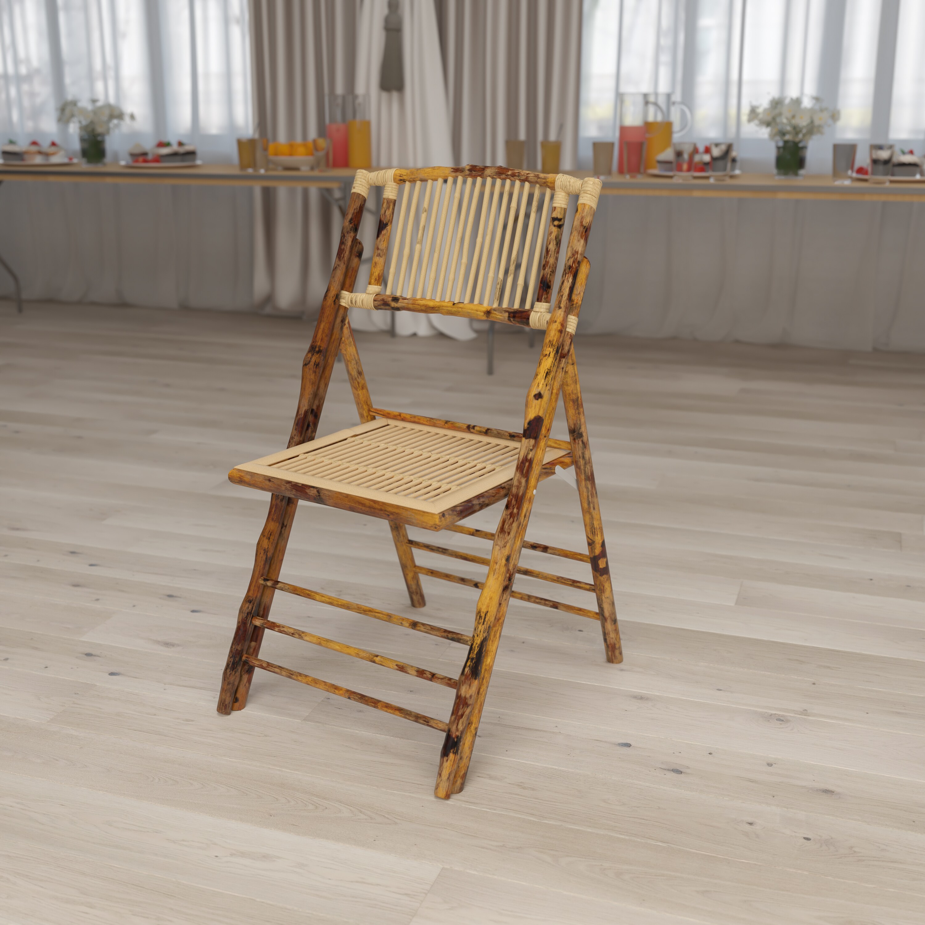 Bamboo chairs best sale near me