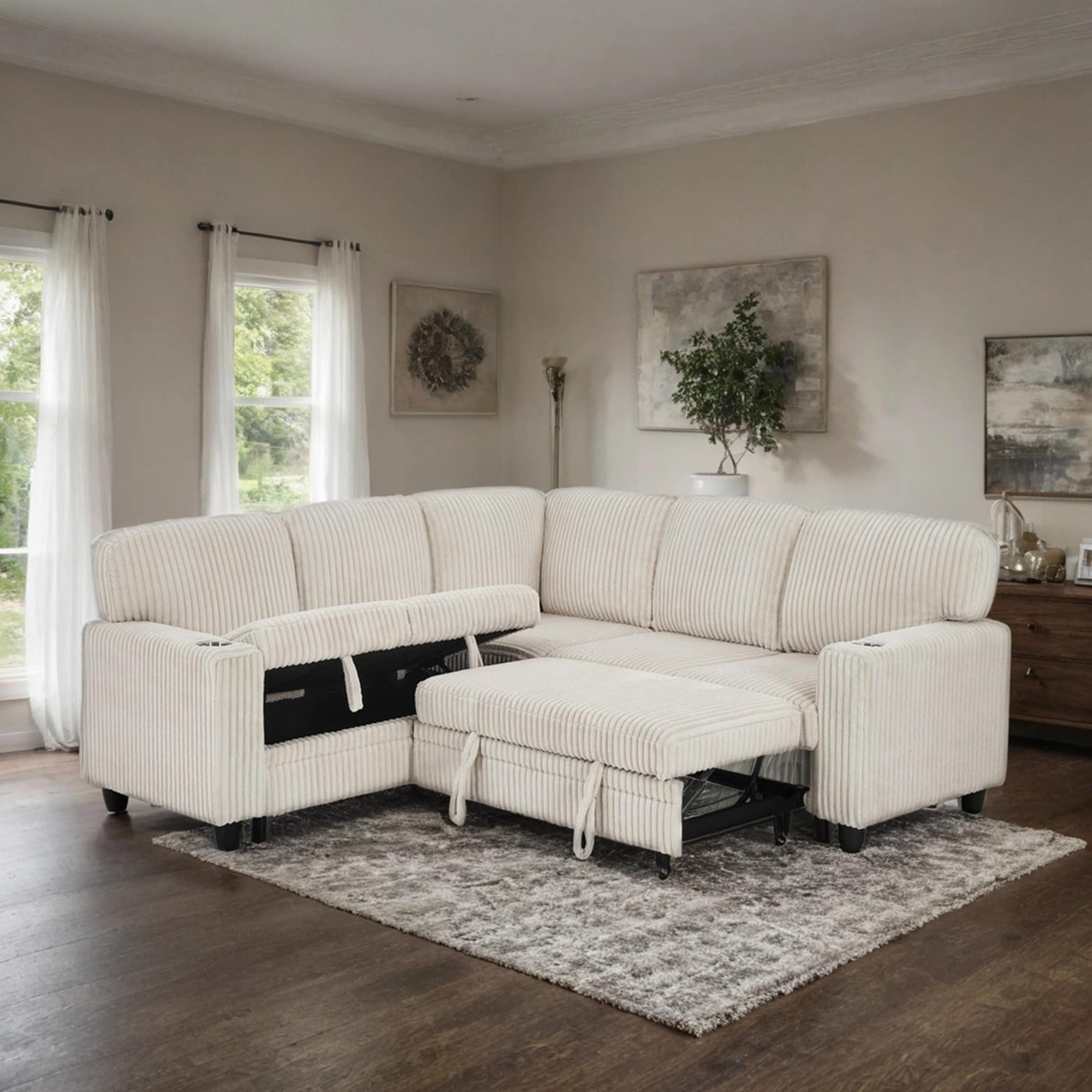 SINOFURN SYA330113BK Sofas-Loveseats - View #2