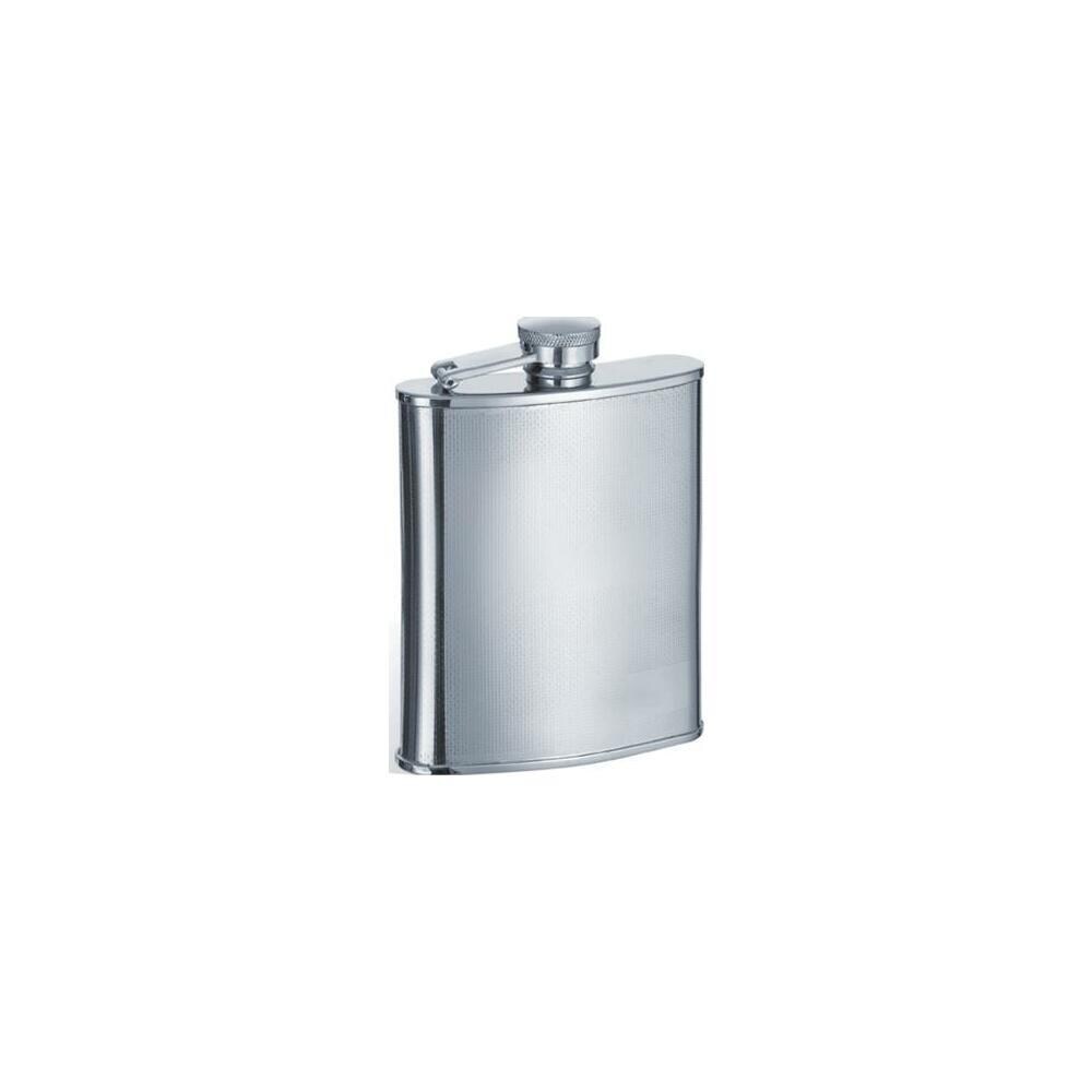 Visol VISOL097  VF1161 Pixel Stainless Steel 8oz Hip Flask