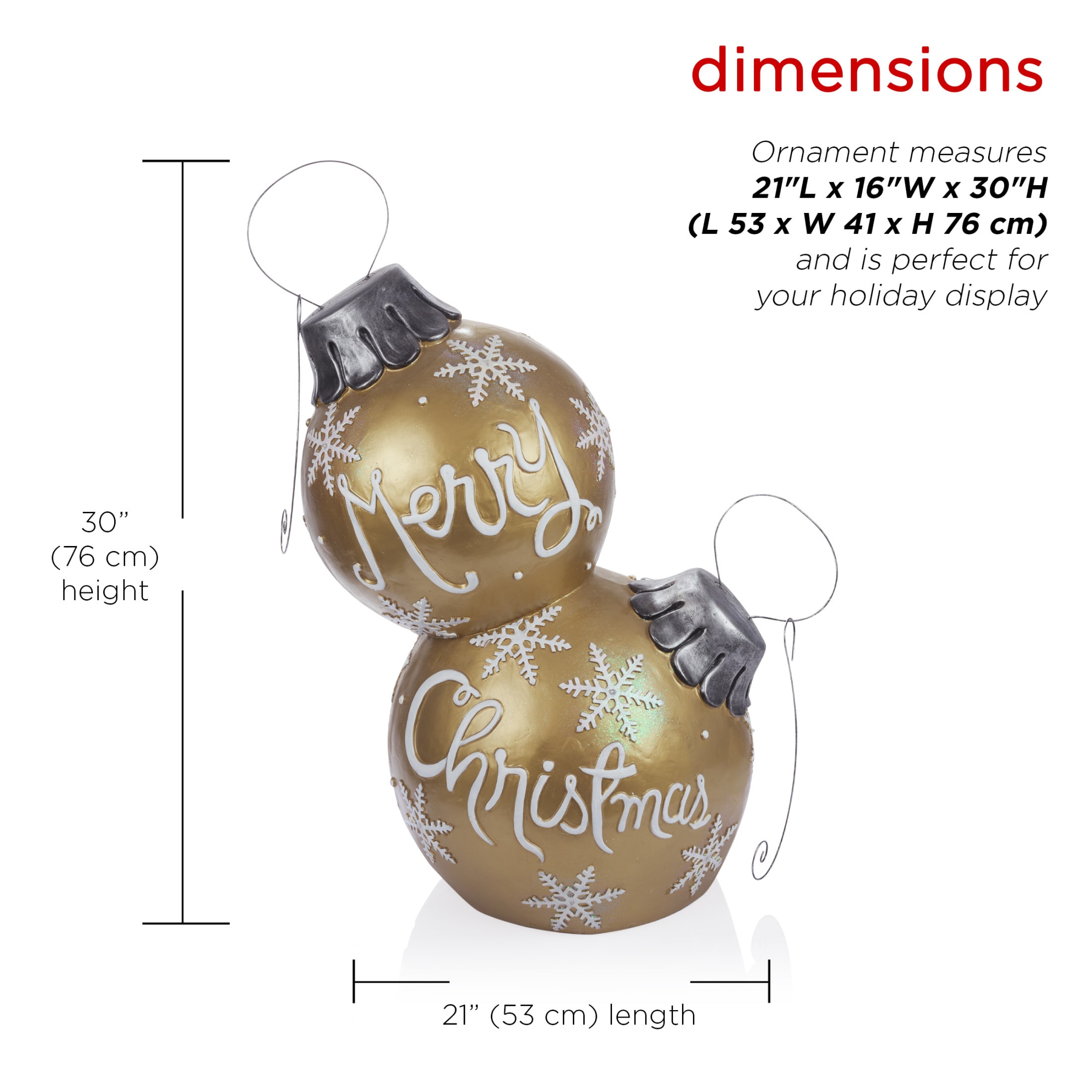 Alpine Corporation ZTY139M Outdoor-Christmas-Decor - View #2