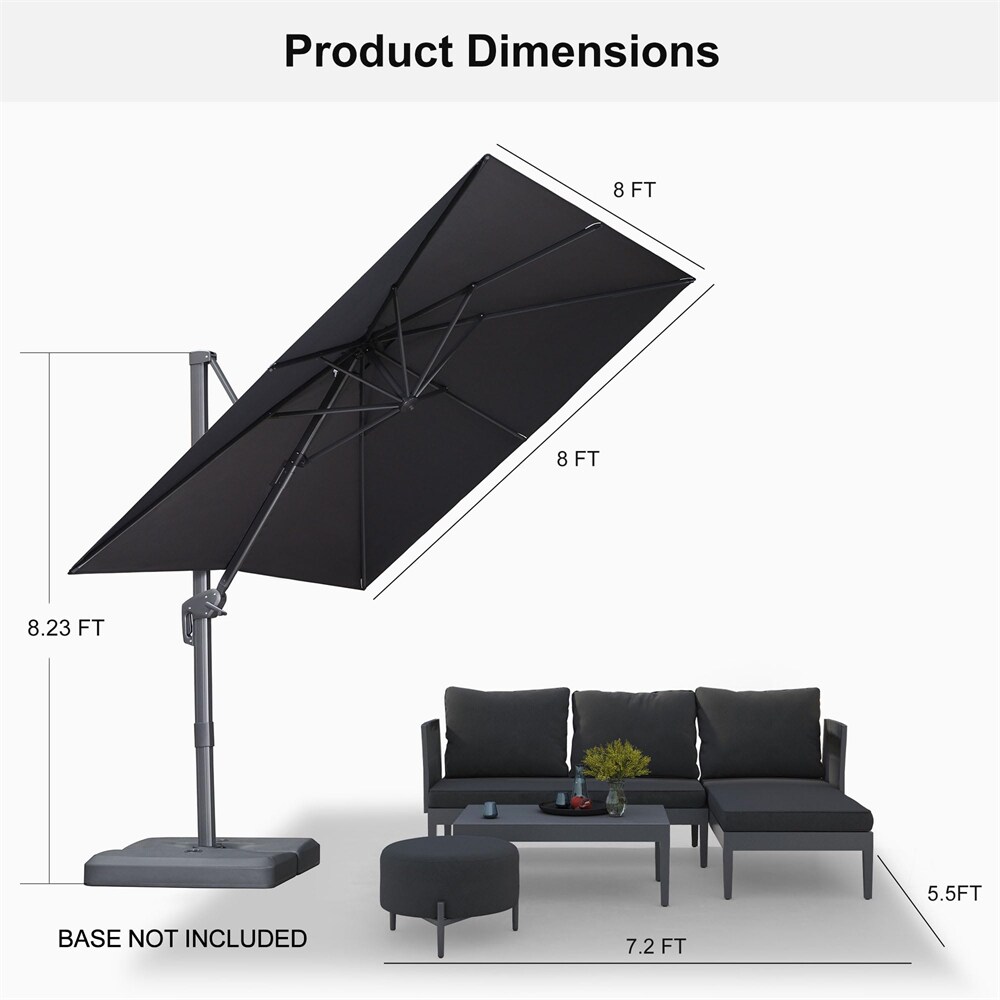 PURPLE LEAF LS05ALFS08-DG Umbrellas-2 - View #9