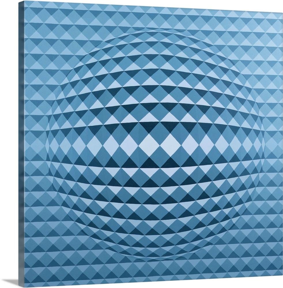GreatBigCanvas 1049095-24-16X16 16-in H x 16-in W Abstract Print on Canvas