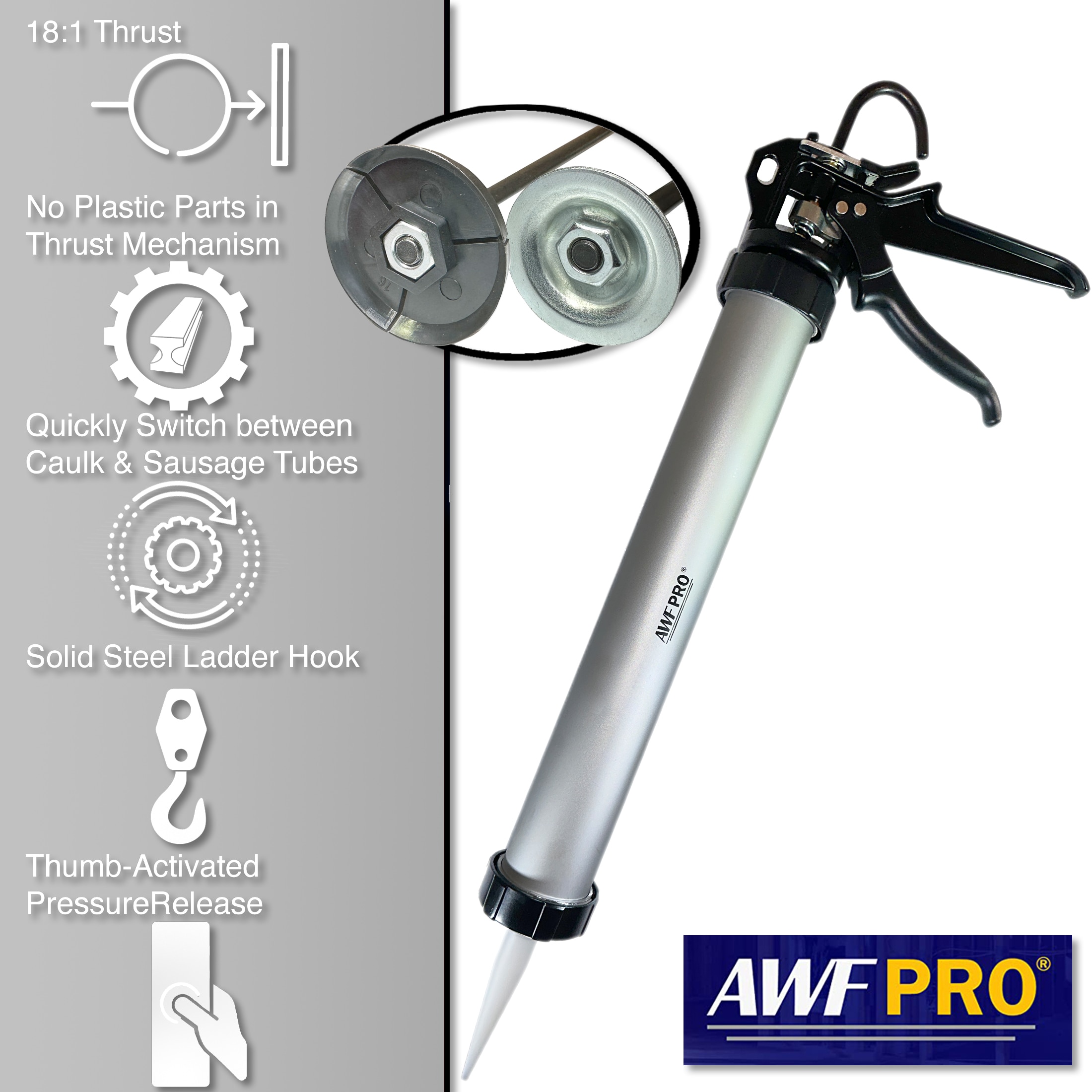 AWF PRO AWF 2100-RT Caulk-Guns - View #2
