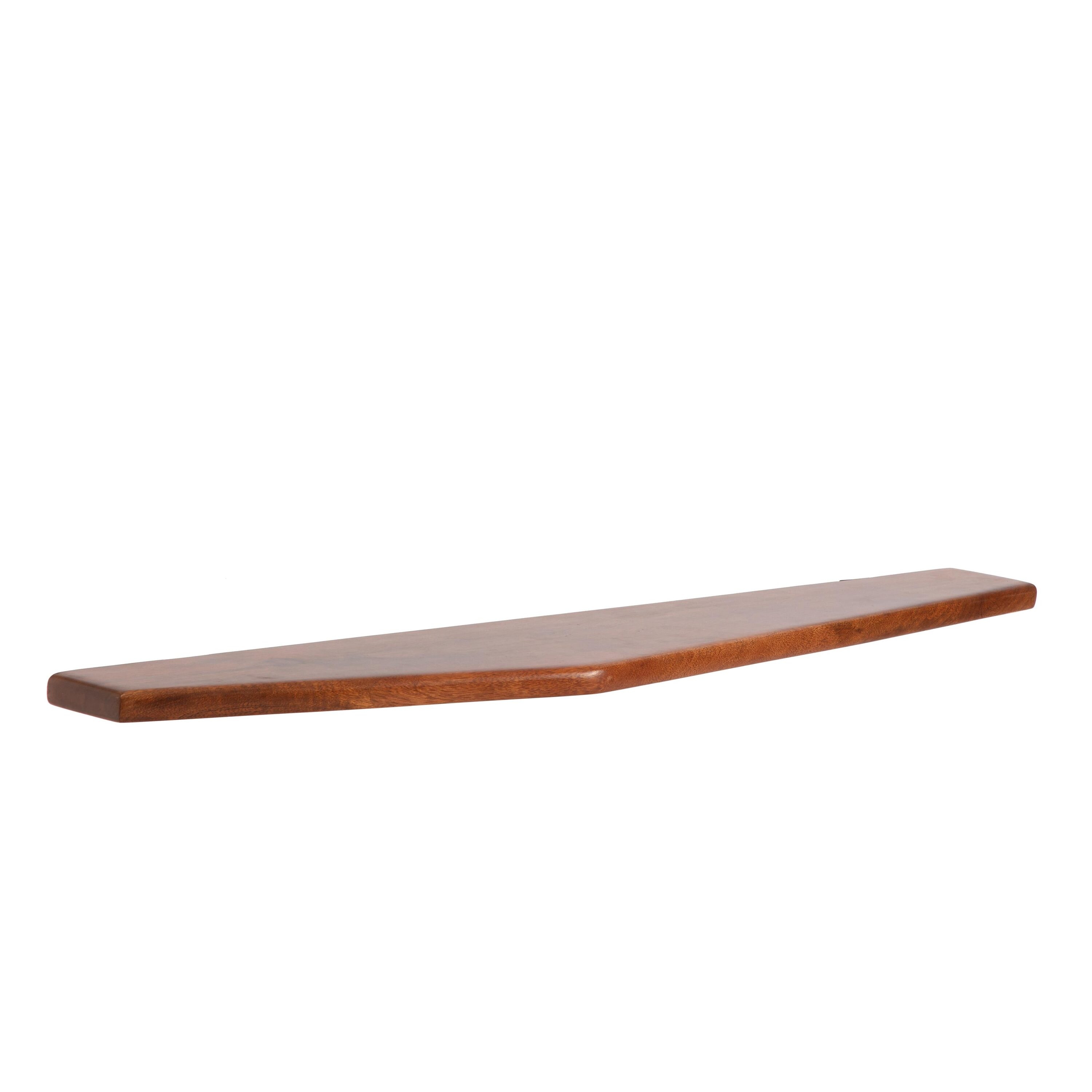 MH LONDON MH-ST-356 36-Inches L x 8-Inches D x Walnut Wood Rectangular Floating shelf
