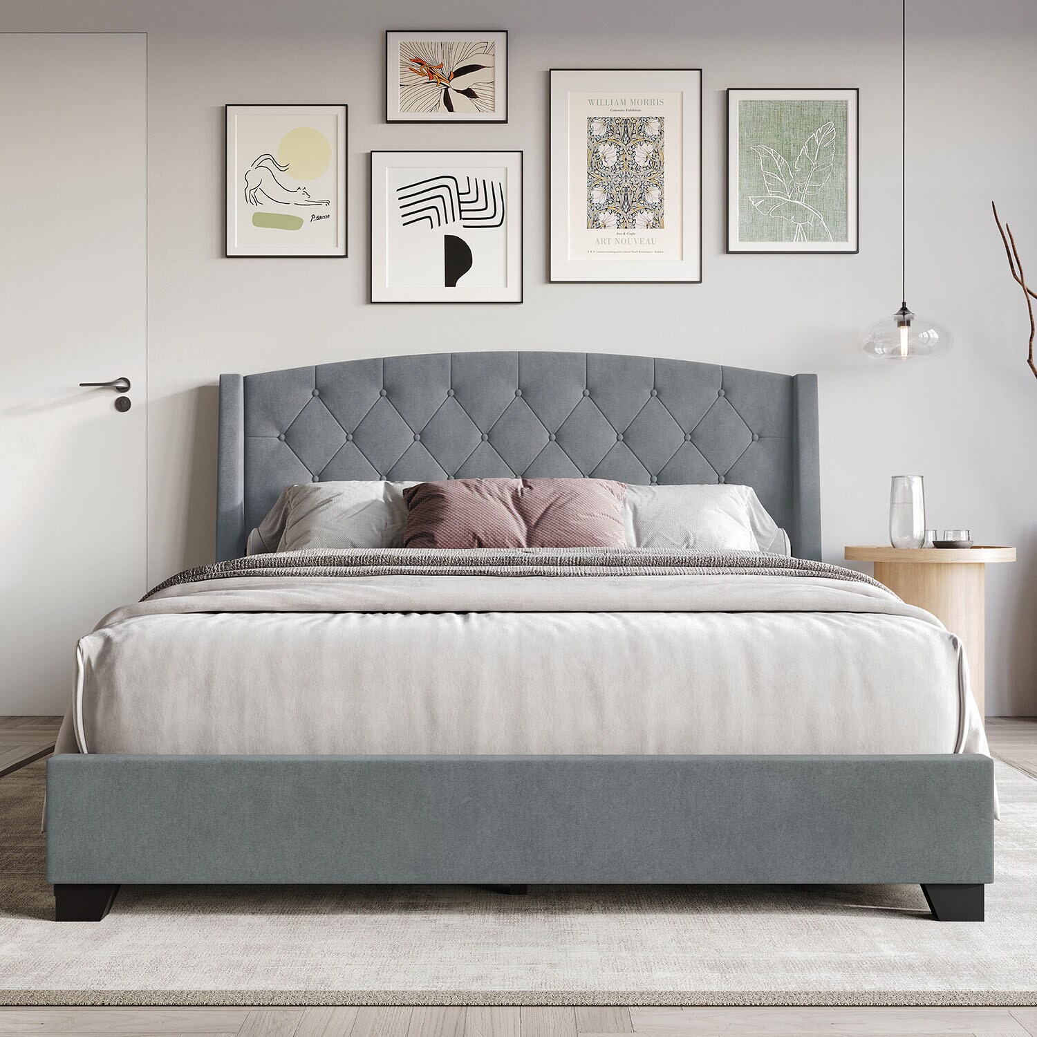 CasePiece C8531QPLS-LGY-VV beds - View #2