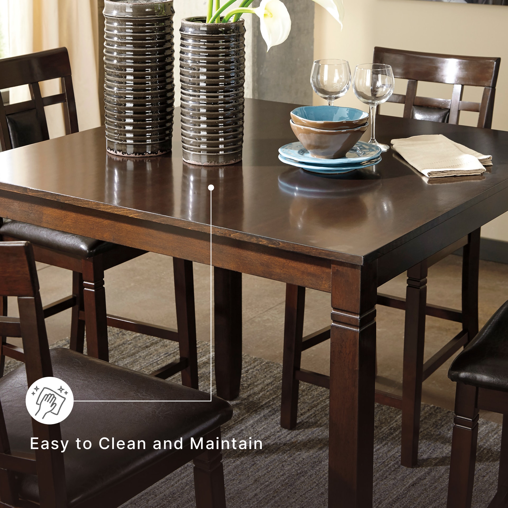 Signature Design by Ashley D384-223 Dining-Sets - View #7