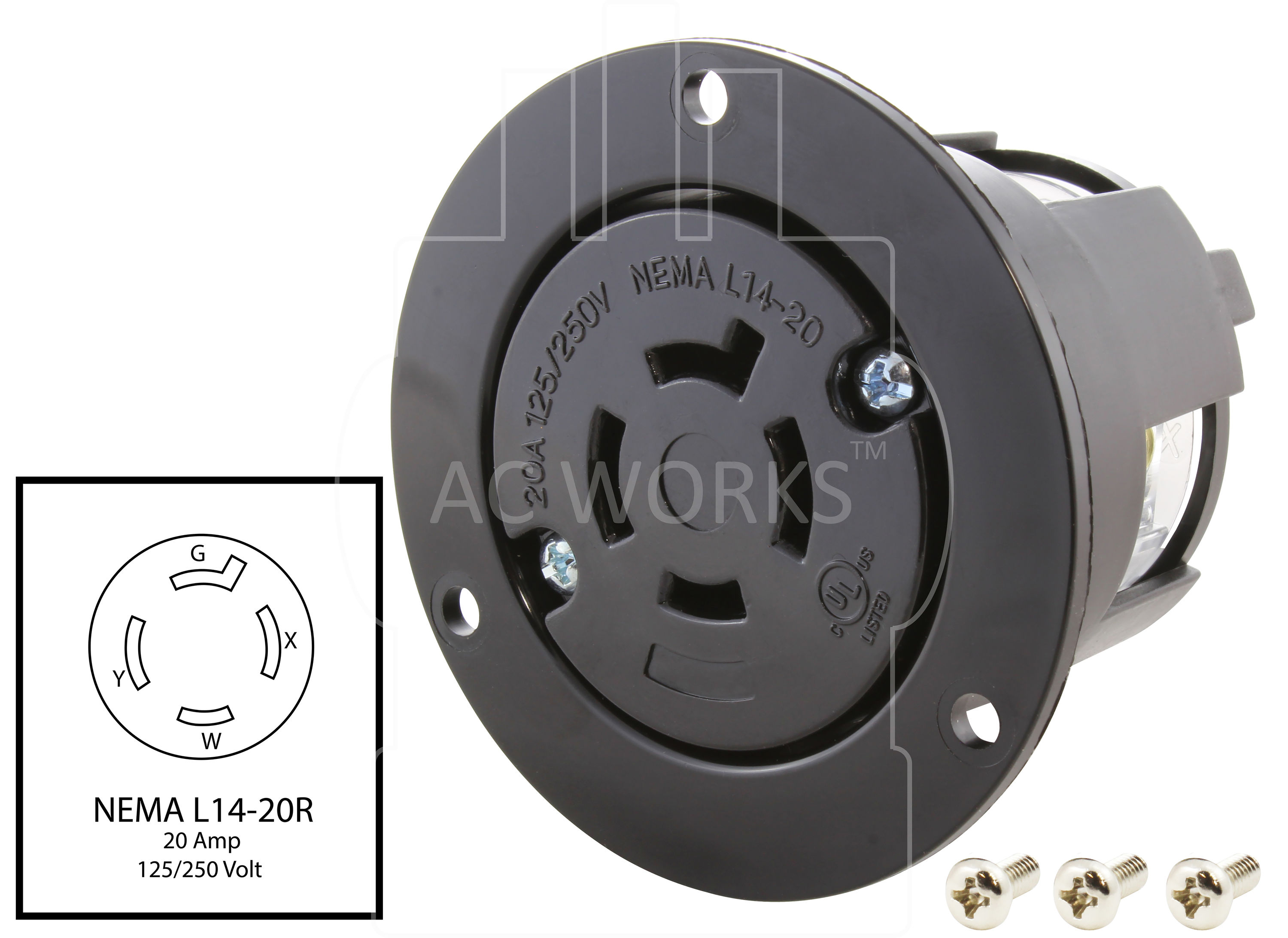 AC WORKS ASOUL1420R receptacles - View #2